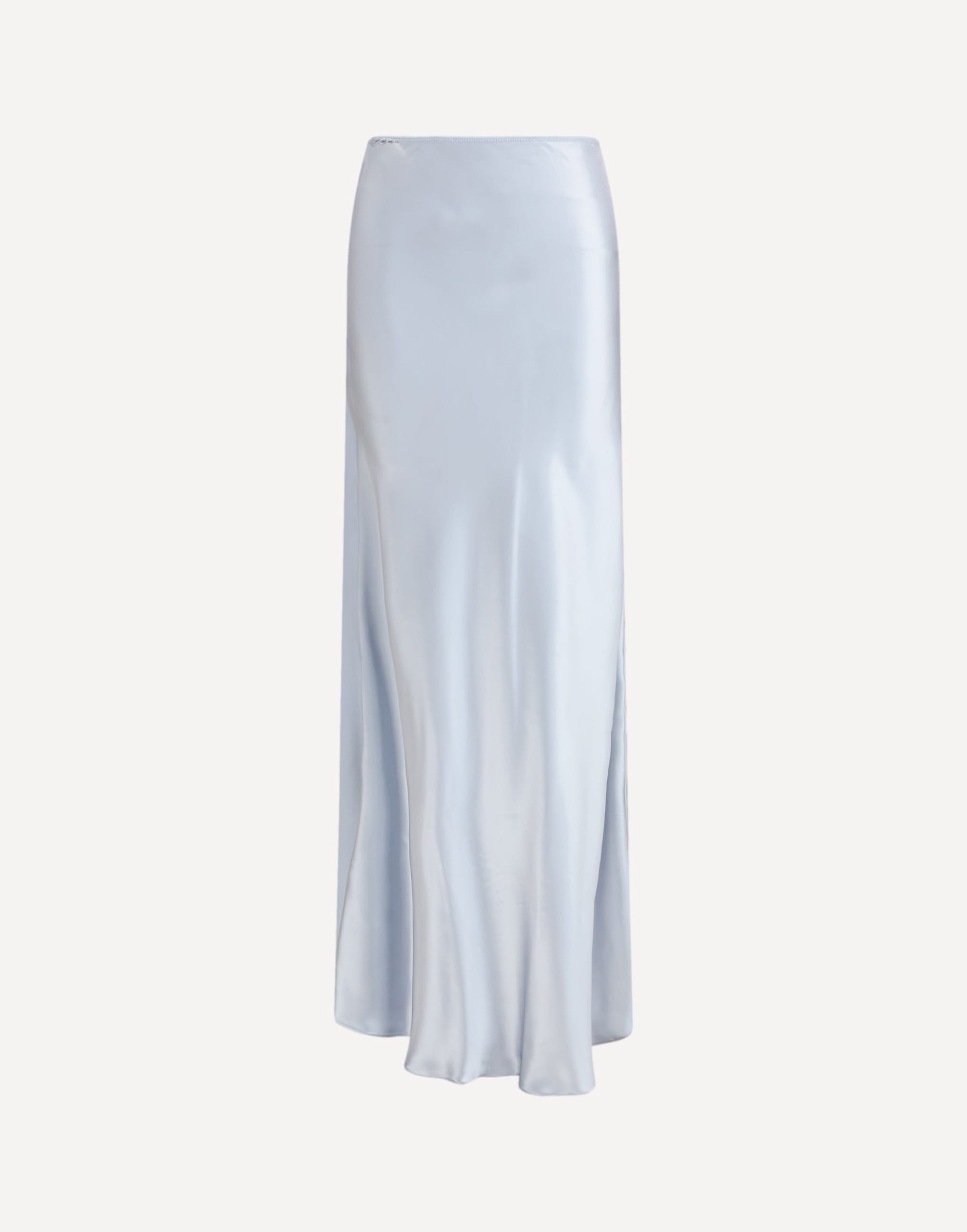 Fabiana Filippi Asymmetric Satin Maxi Skirt