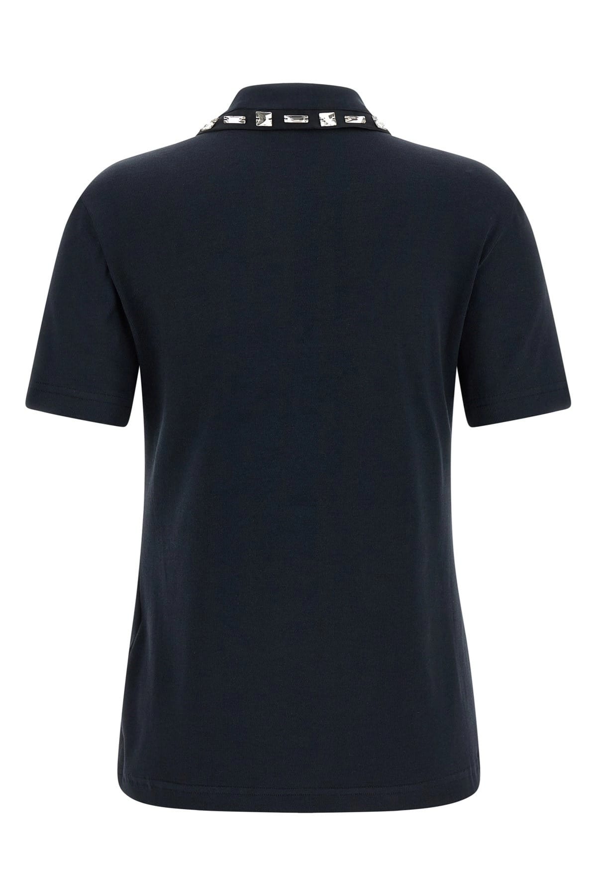 Fabiana Filippi Fabiana Filippi Crystal Collar Polo Shirt