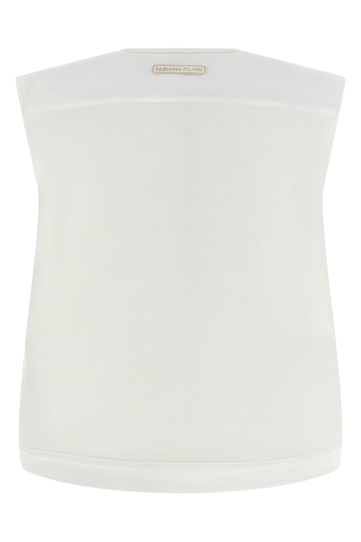 Fabiana Filippi Fabiana Filippi Denim And Knit Vest