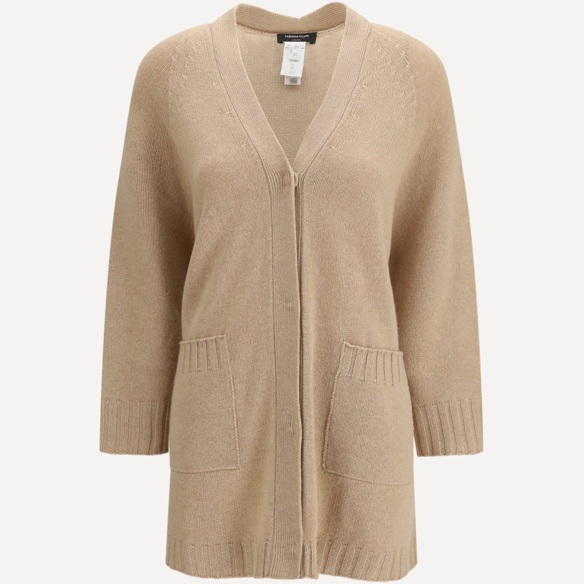 Fabiana Filippi Fine Knit Cardigan With V-Neckline | Sendegaro FR