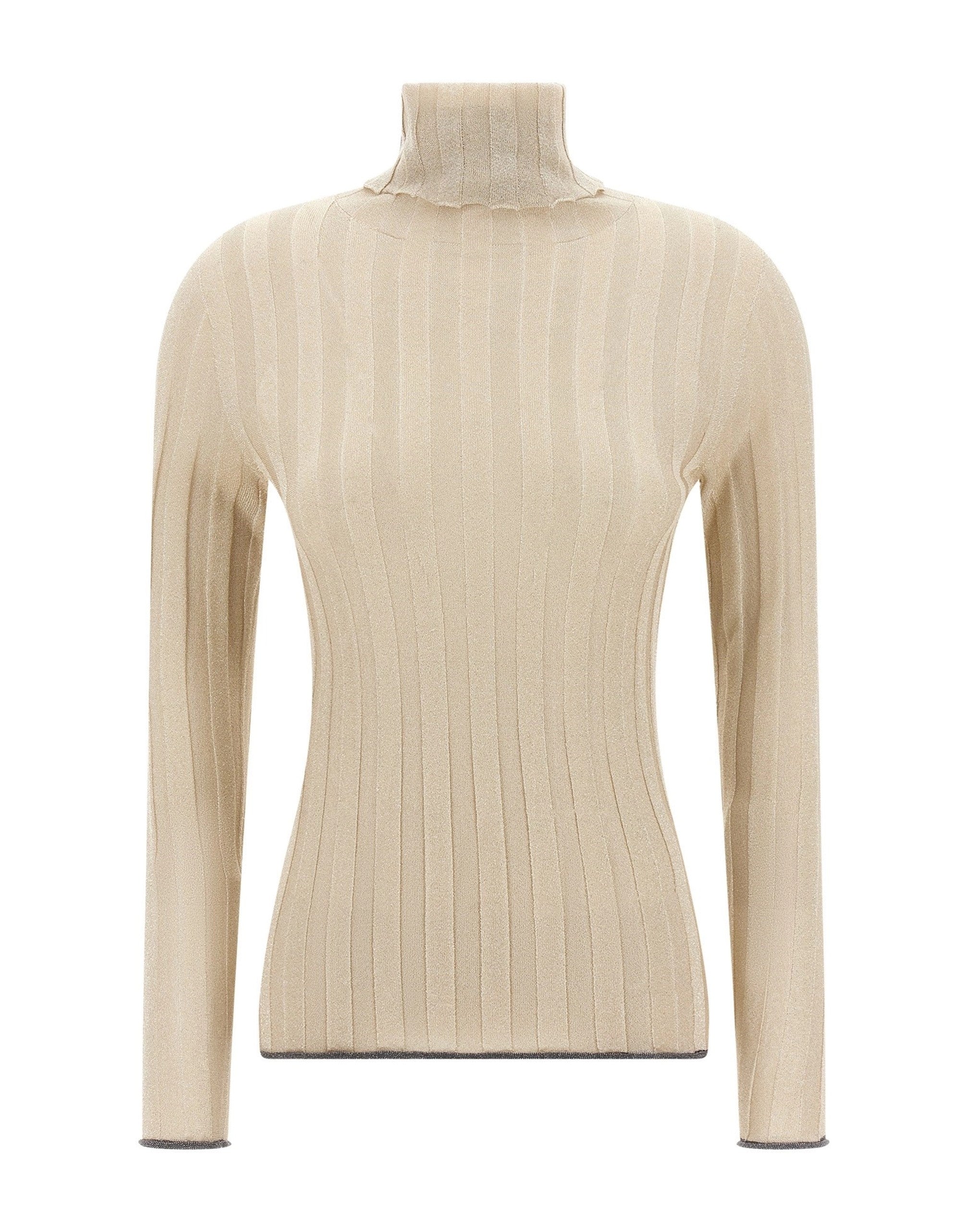 Fabiana Filippi Gold Lurex Sweater