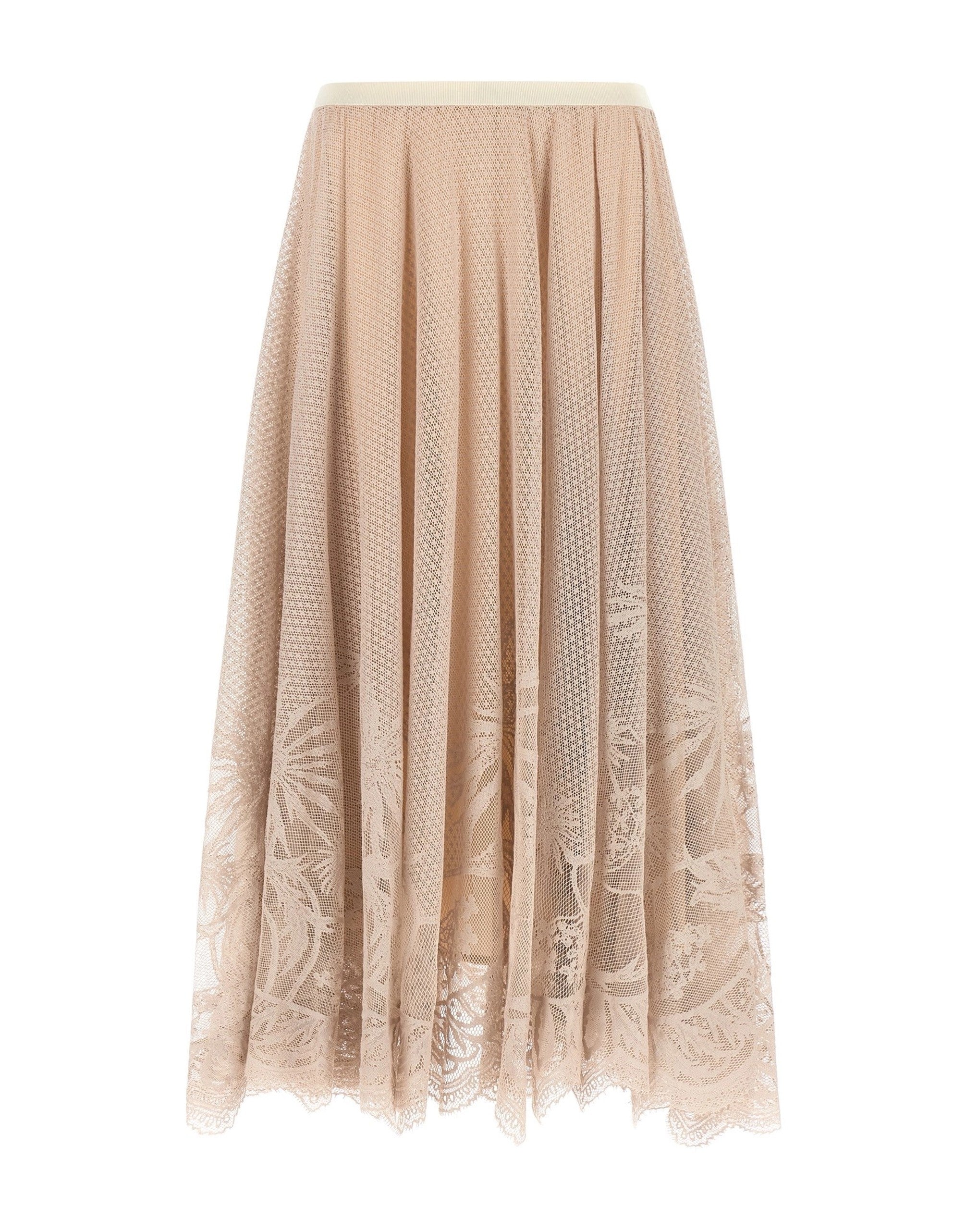 Fabiana Filippi Jacquard Lace Skirt