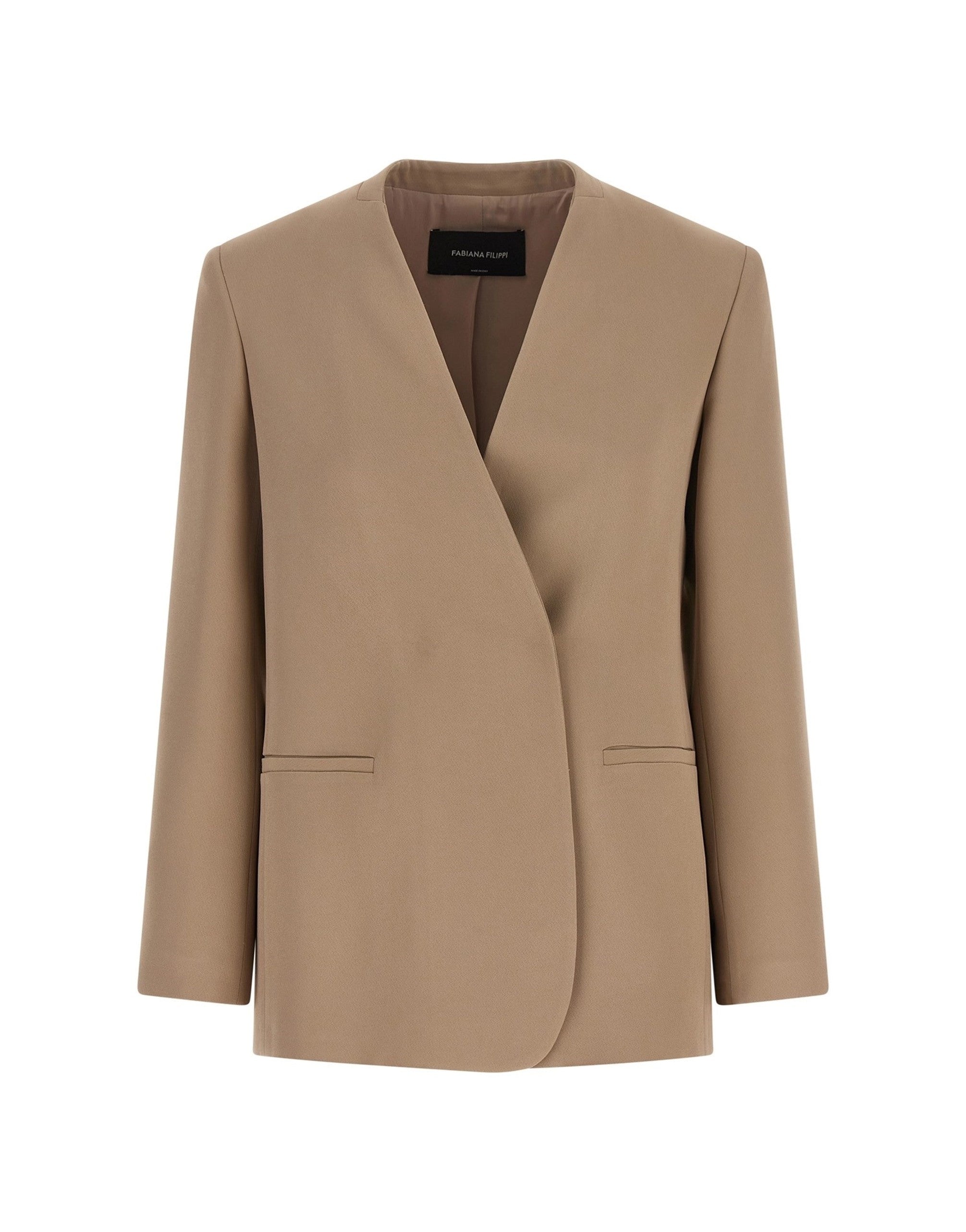 Fabiana Filippi Linen Twill Blazer