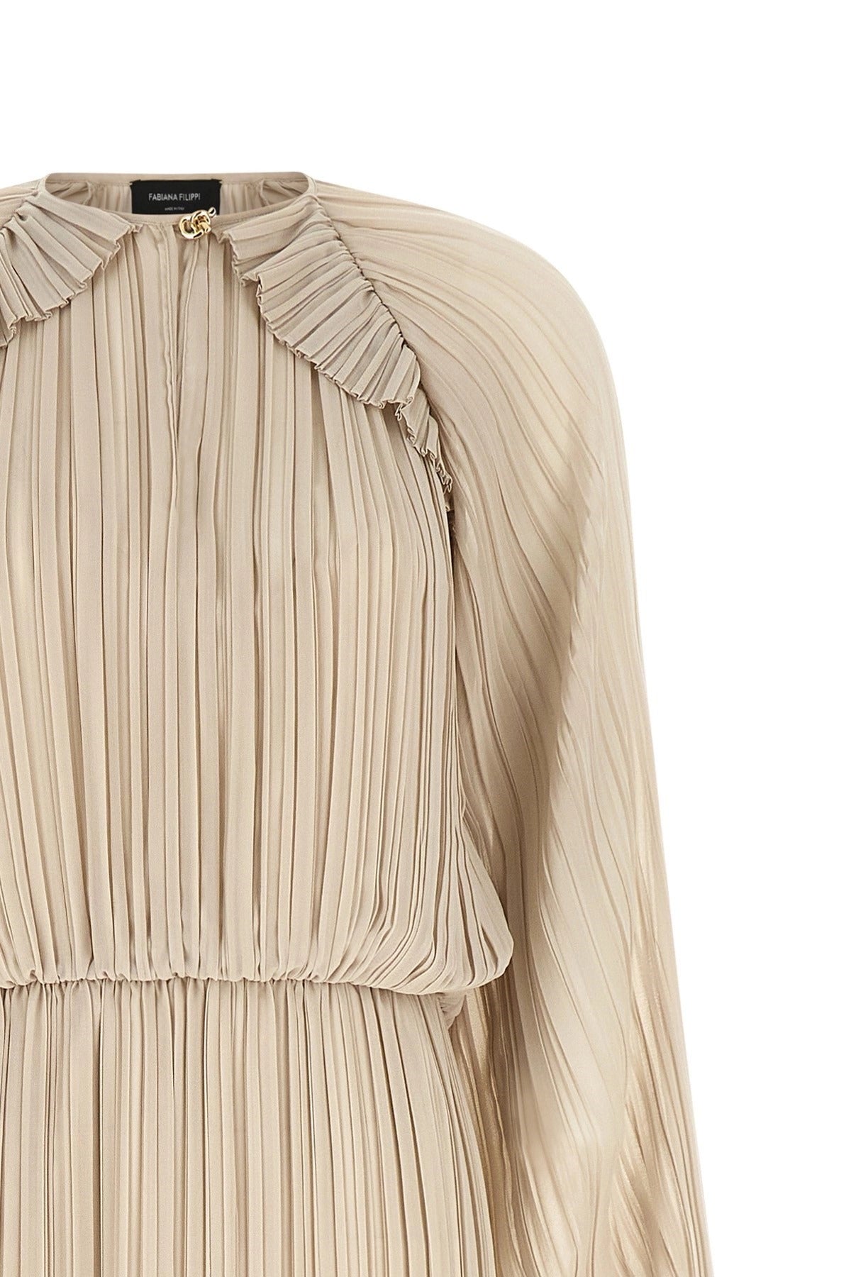 Fabiana Filippi Long Pleated Dress
