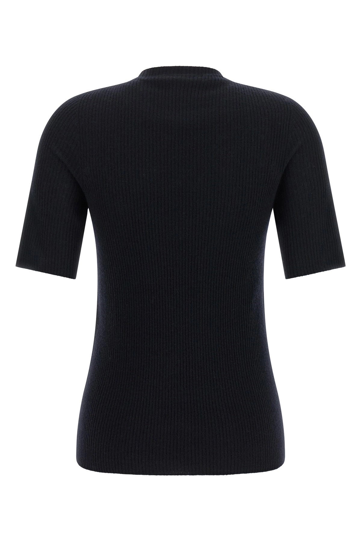 Fabiana Filippi Ribbed Knit Crewneck T-Shirt
