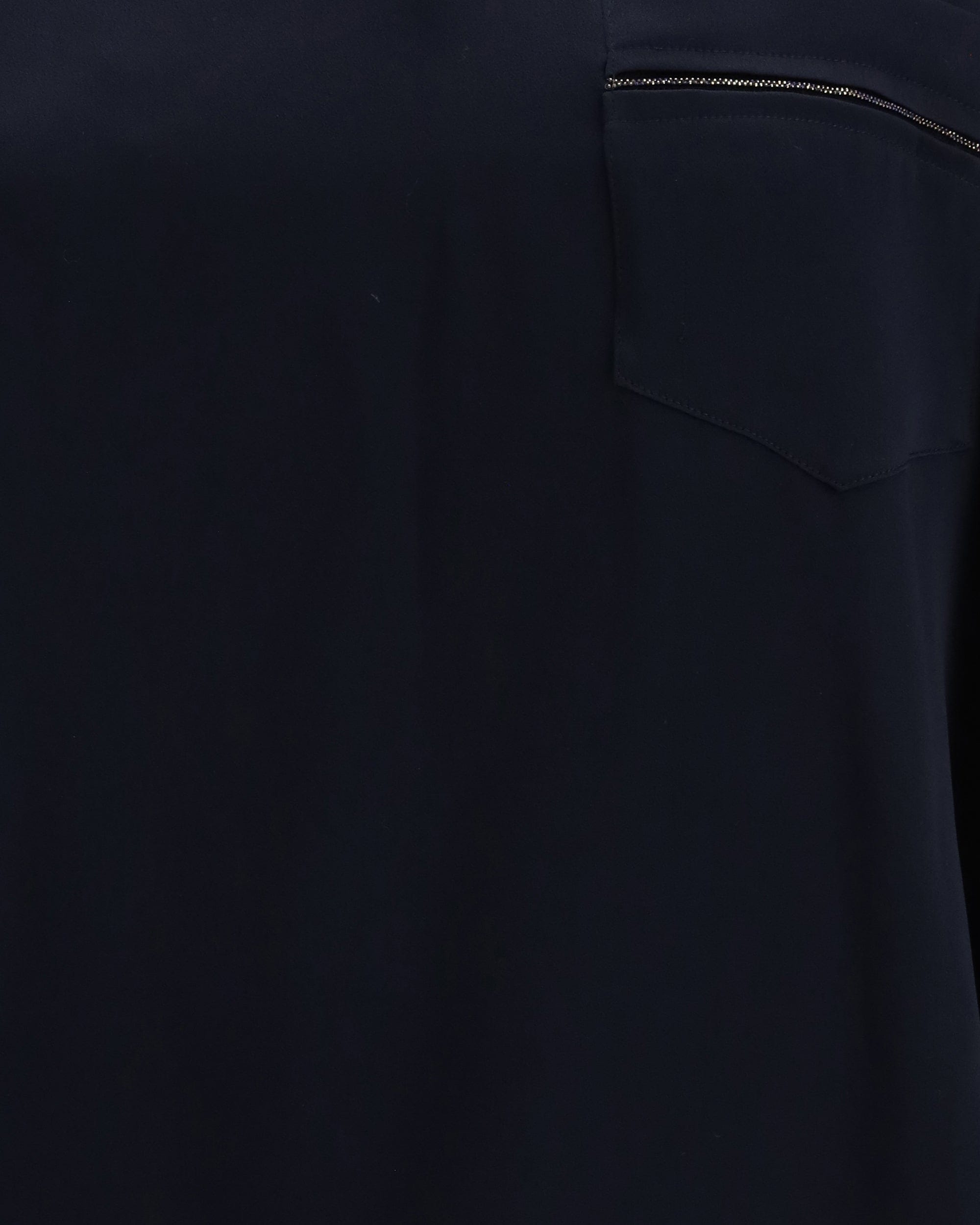 Fabiana Filippi T-Shirt With V-Neck And Trompe-L’oeil Pocket