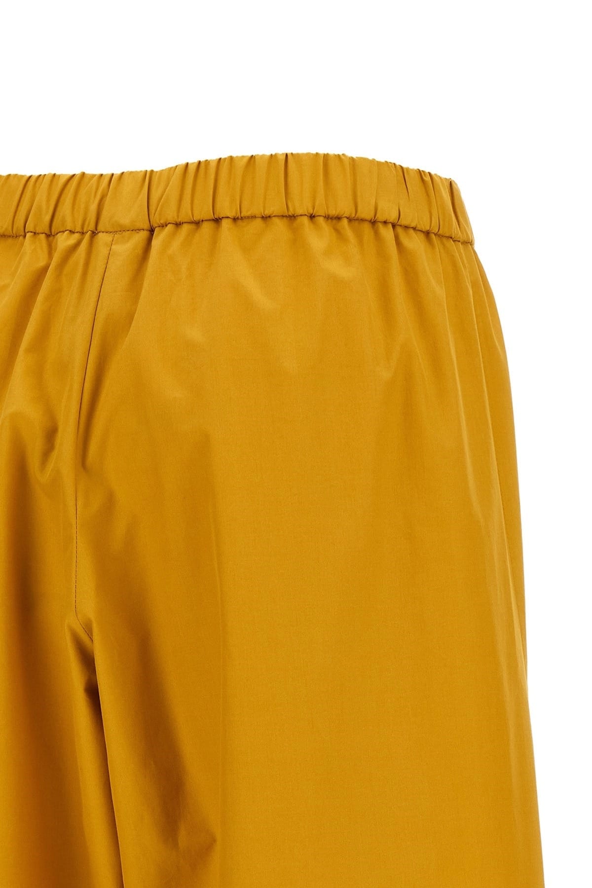 Fabiana Filippi Fabiana Filippi Yellow Wide-Leg Poplin Pants