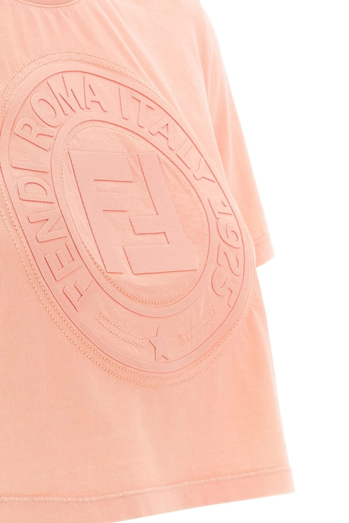 Fendi 3D Roma Crop T-Shirt