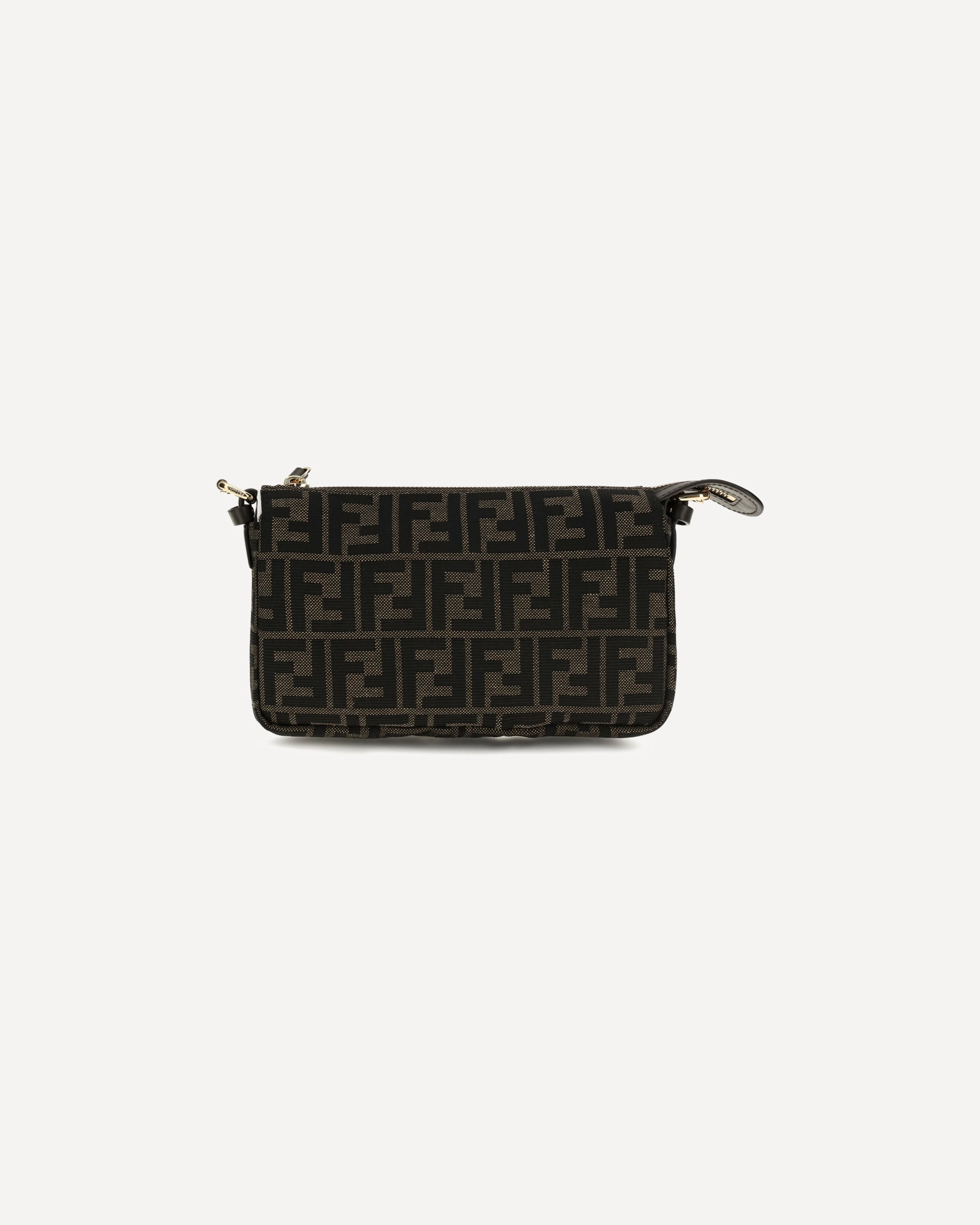 Fendi All-Over Monogram Jacquard Shoulder Bag