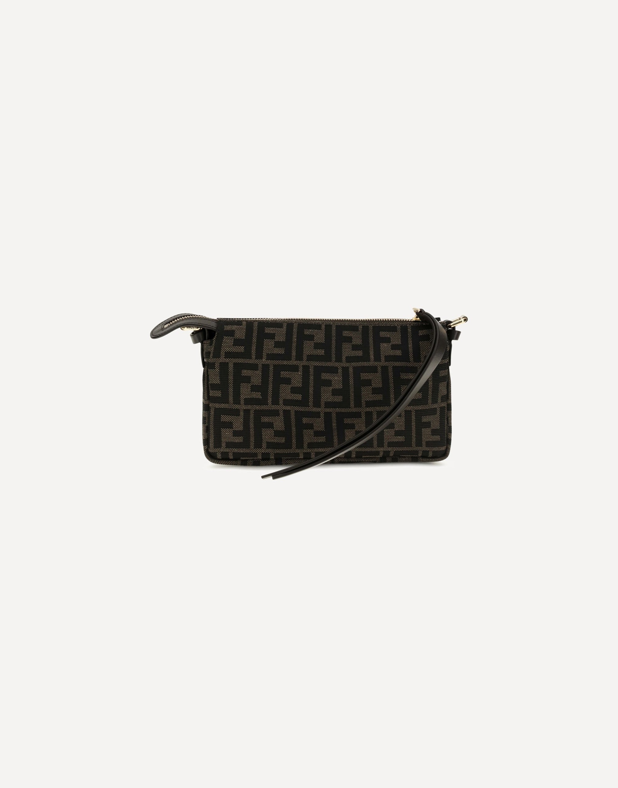 Fendi All-Over Monogram Jacquard Shoulder Bag