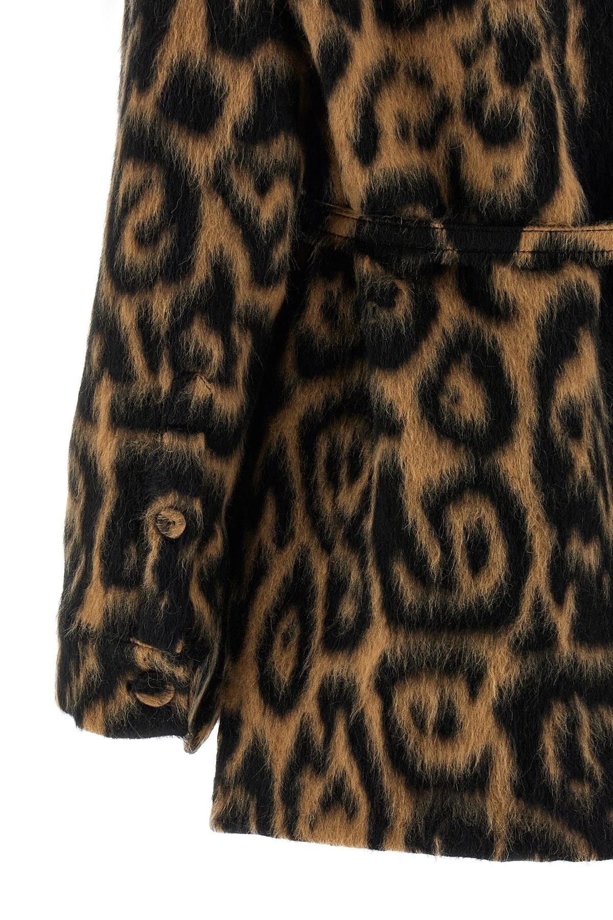 Fendi Fendi Animalier Wool Jacket