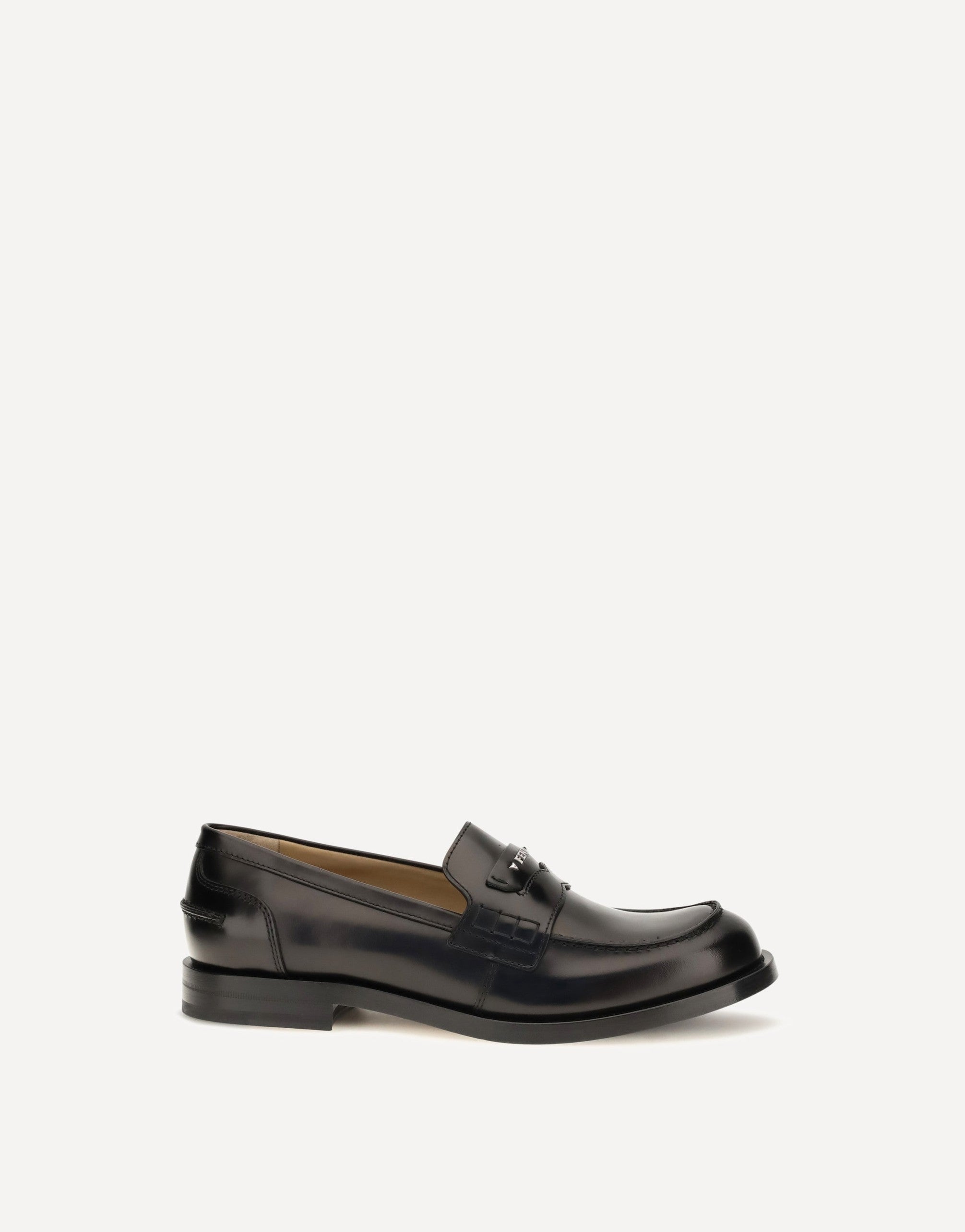 Fendi Ateneo Calfskin Loafers