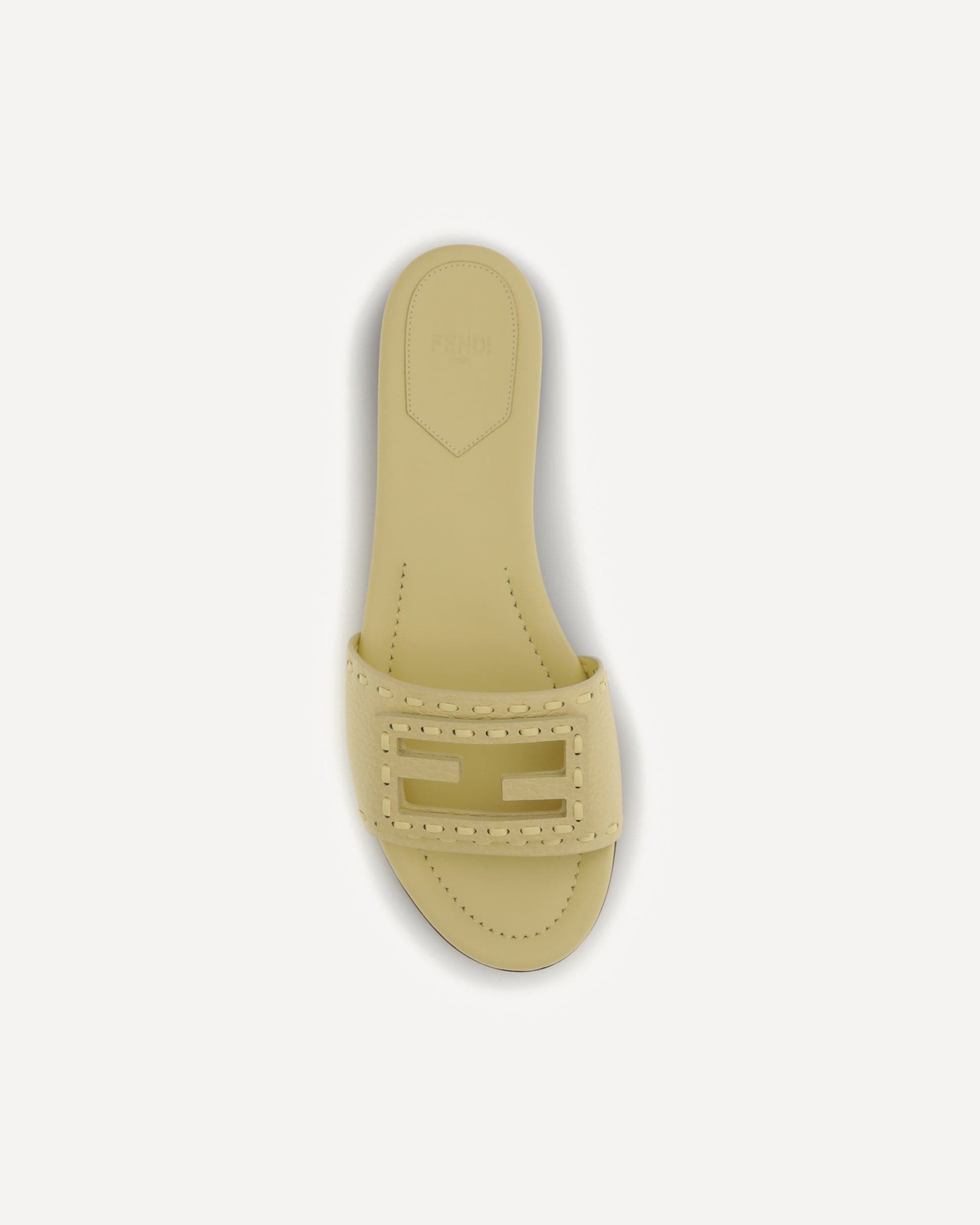 Fendi Baguette Sandals With Cut-Out Ff