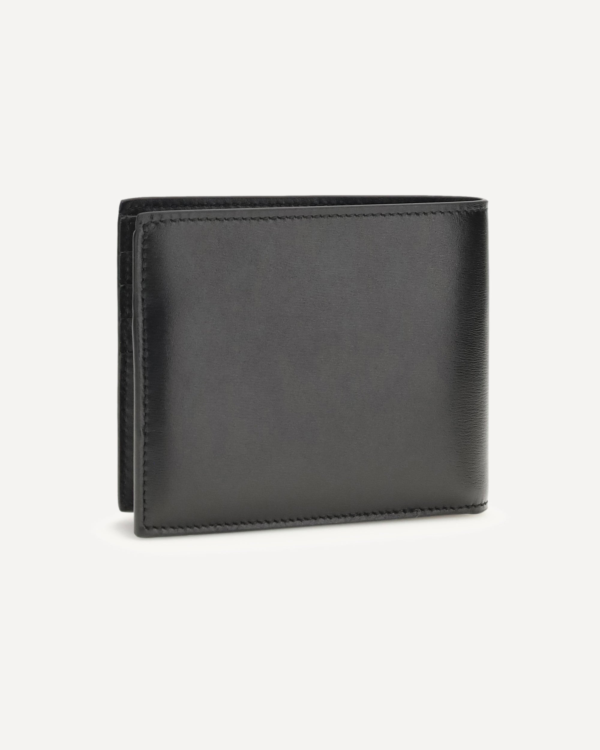 Fendi Bifold Leather Wallet With Ff Logo Plate - alternate view