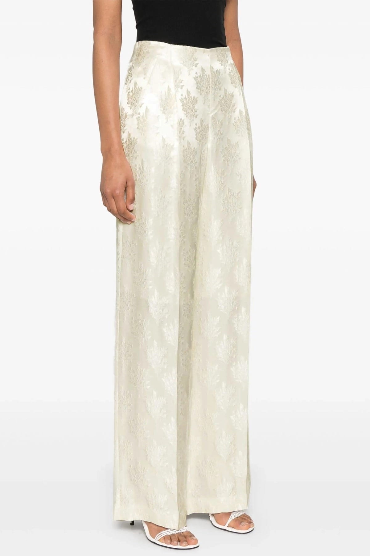 Fendi Fendi Bouquet Jacquard Pants