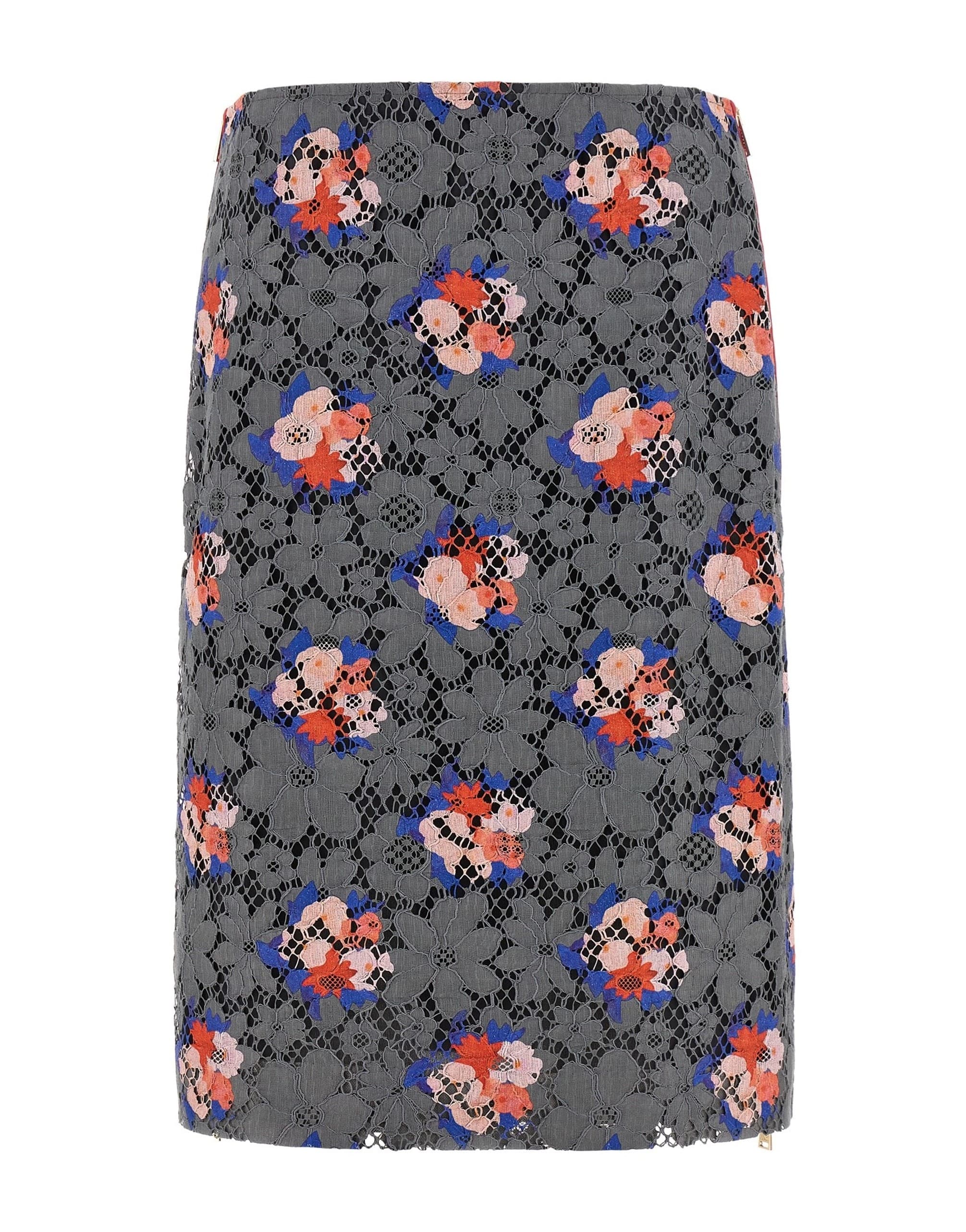 Fendi Fendi Bouquet Lace Skirt