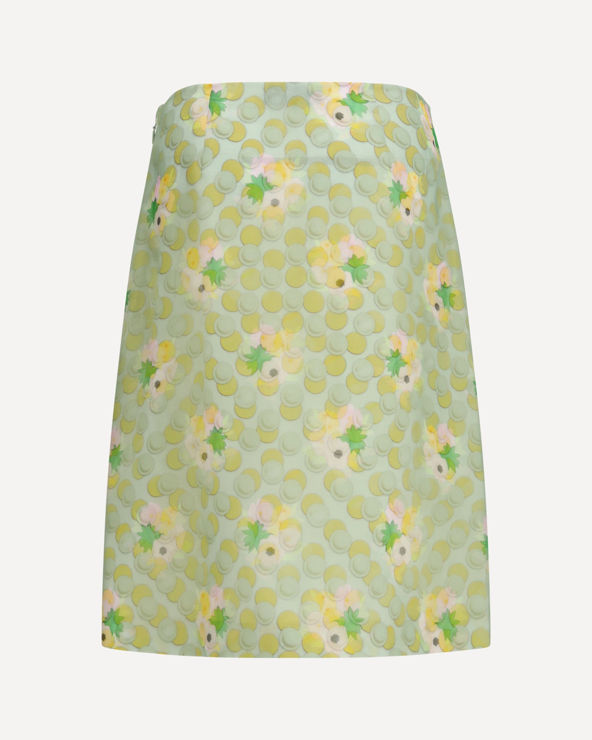 Fendi Bouquet Organza Skirt - alternate view