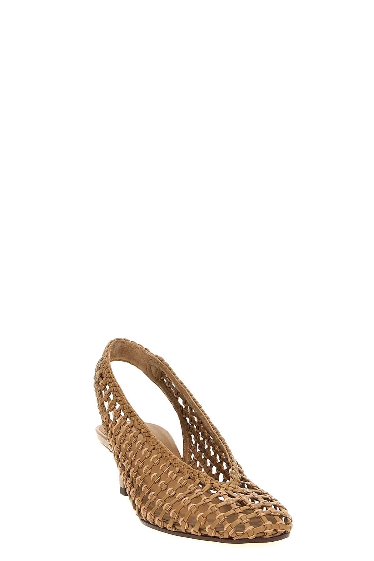 Fendi Braided Slingbacks - alternate view