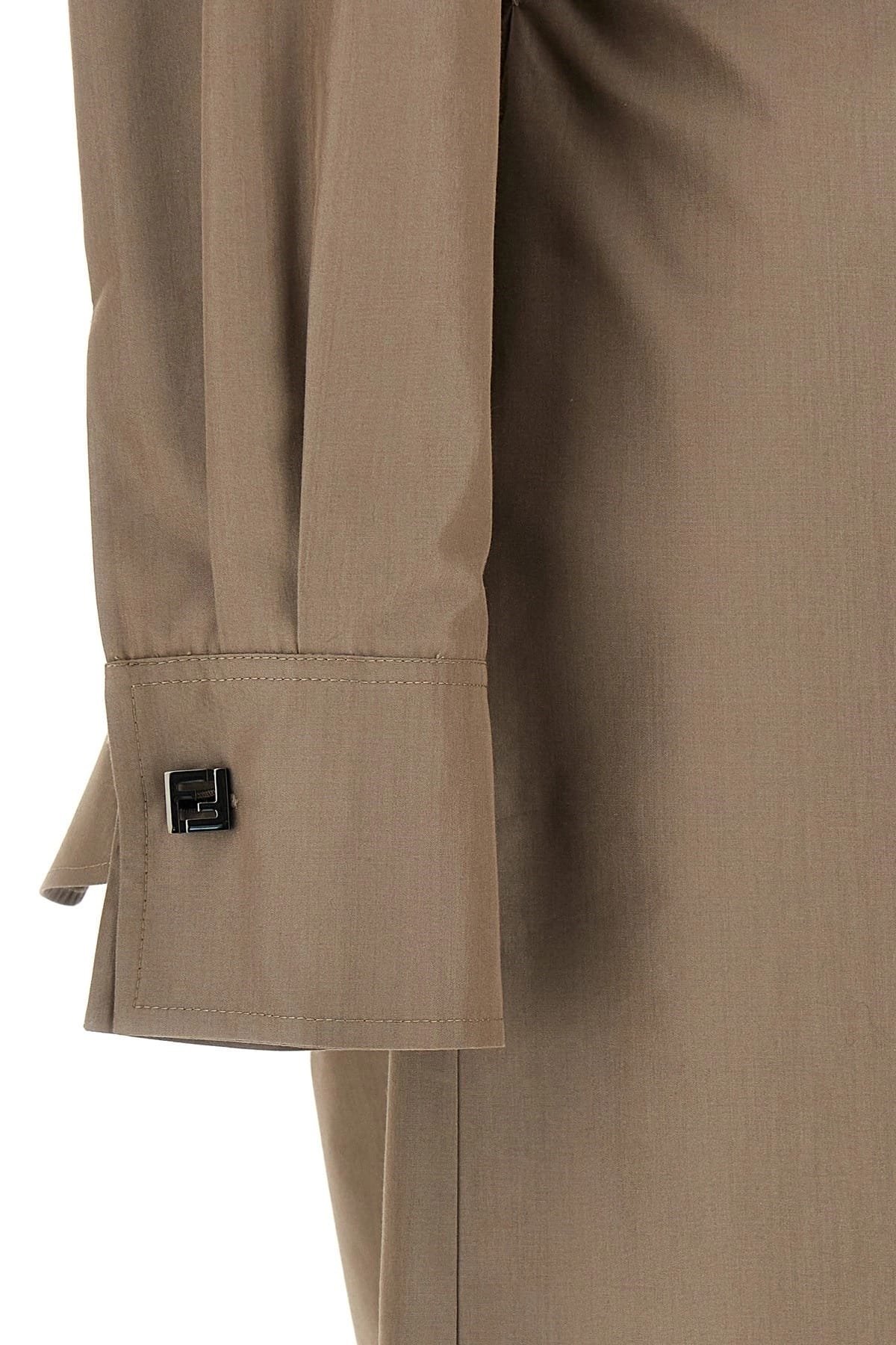 Fendi Fendi Chemisier Midi Dress
