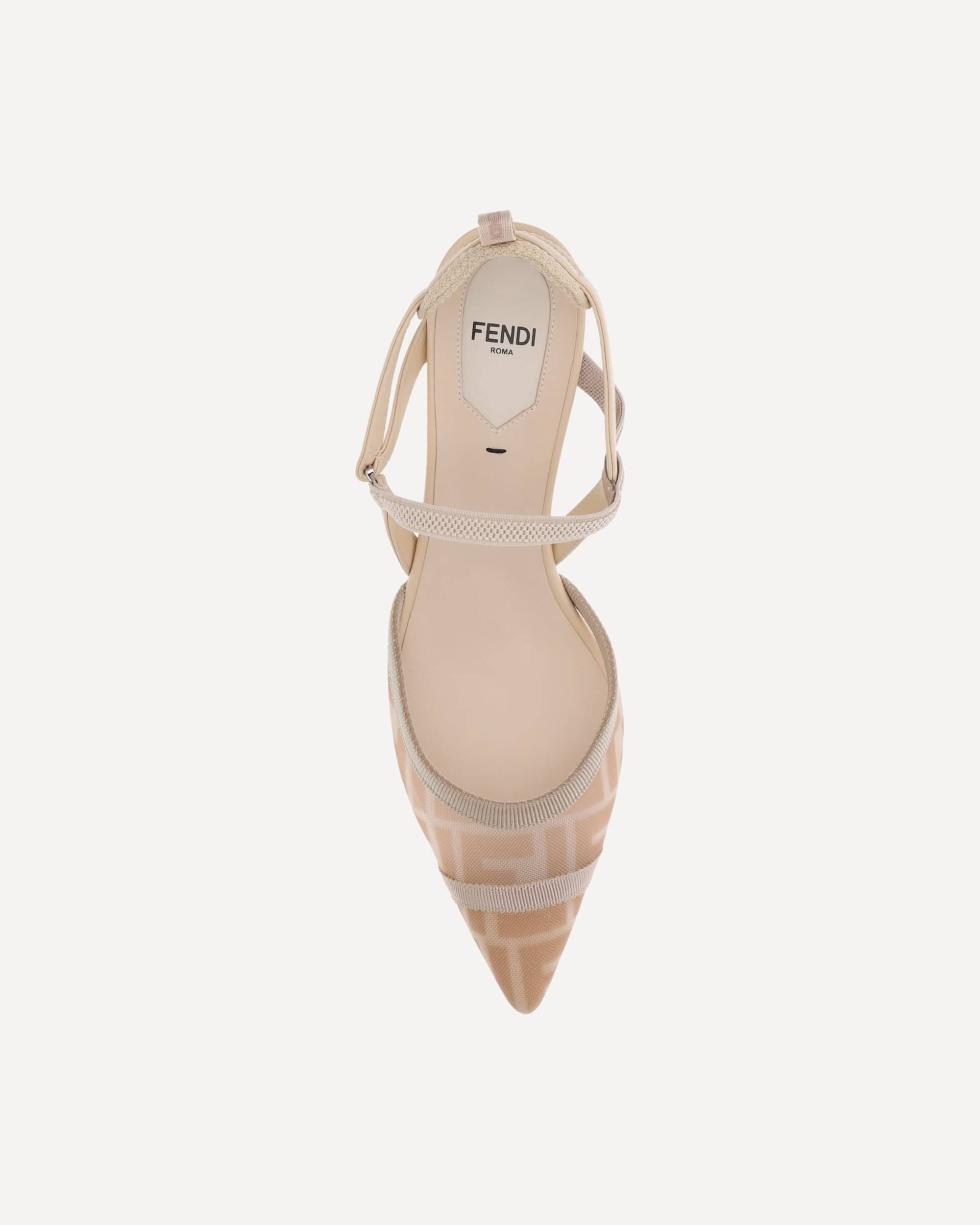 Fendi Colibri Lite Slingback Pumps
