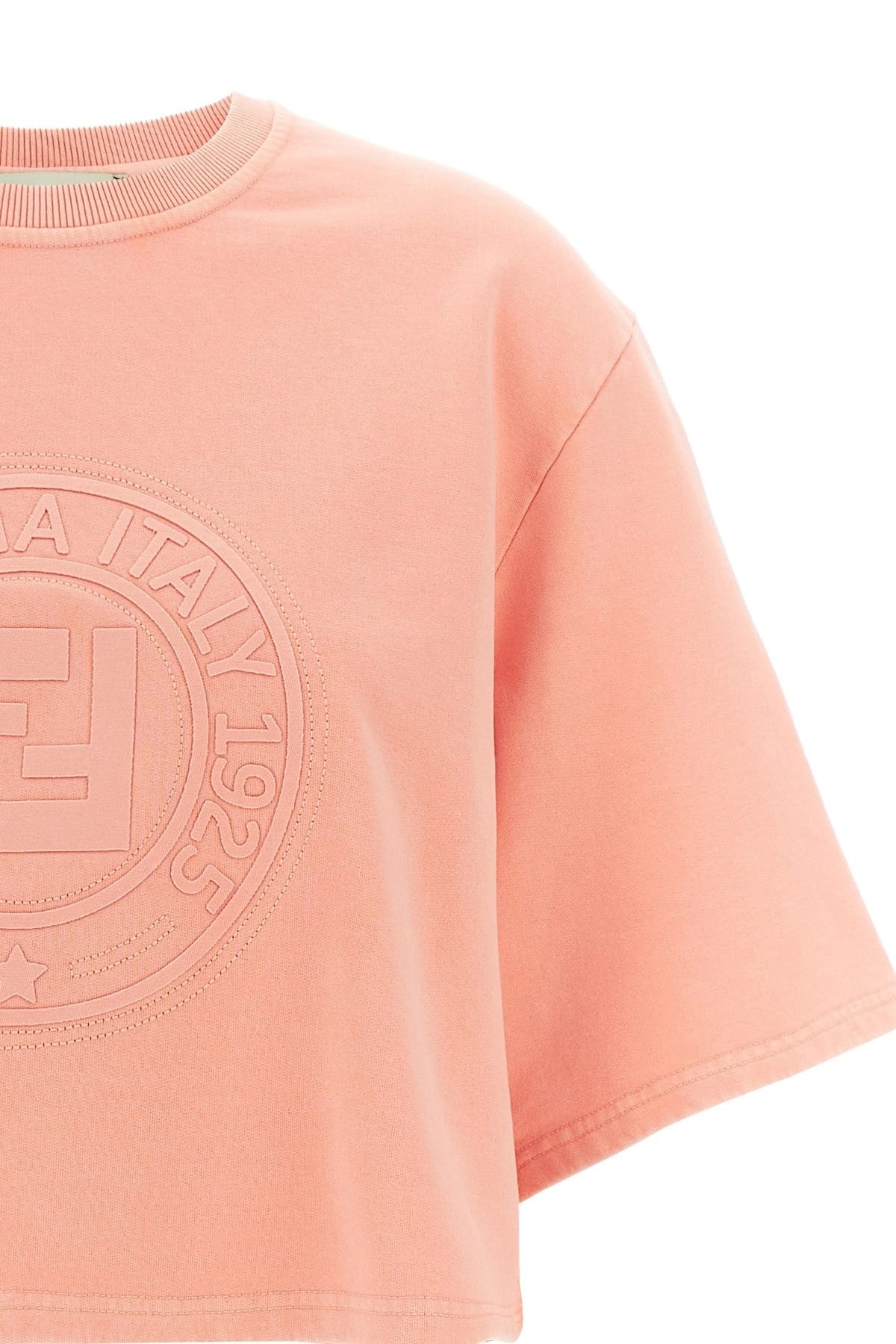 Fendi Fendi Cropped 3D Roma Sweatshirt