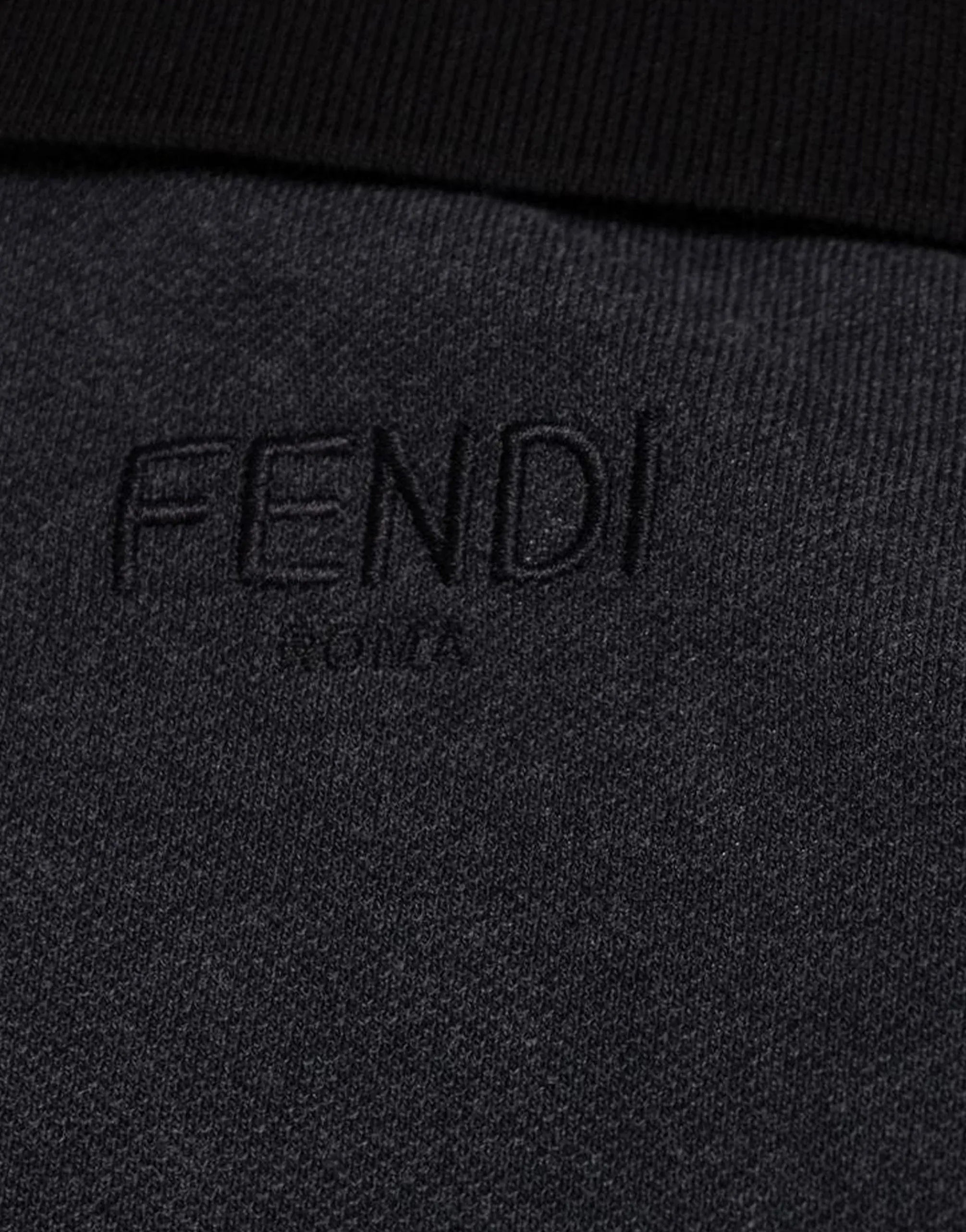Fendi Embroidered Logo Polo Shirt