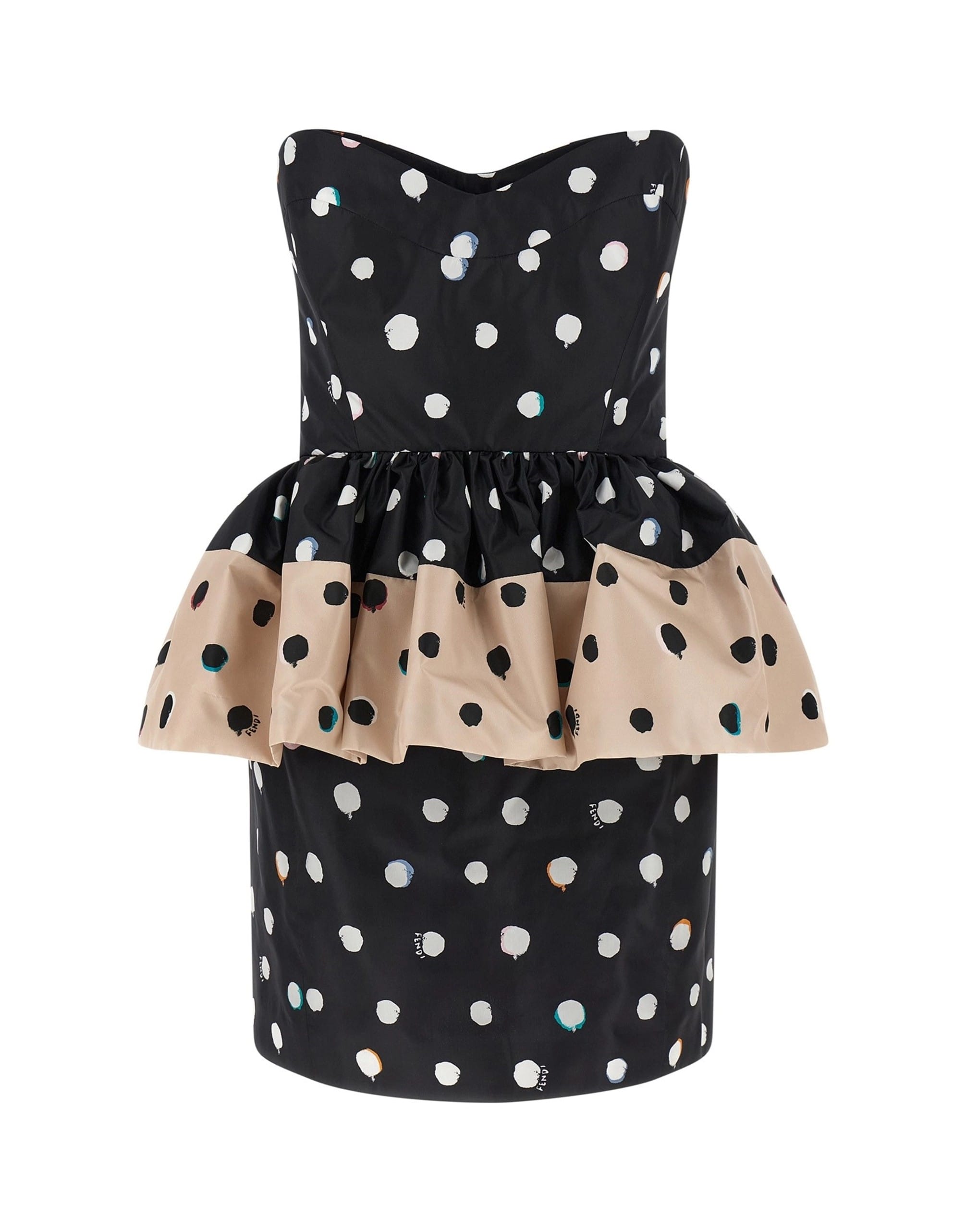 Fendi Fendi Falena Dots Dress