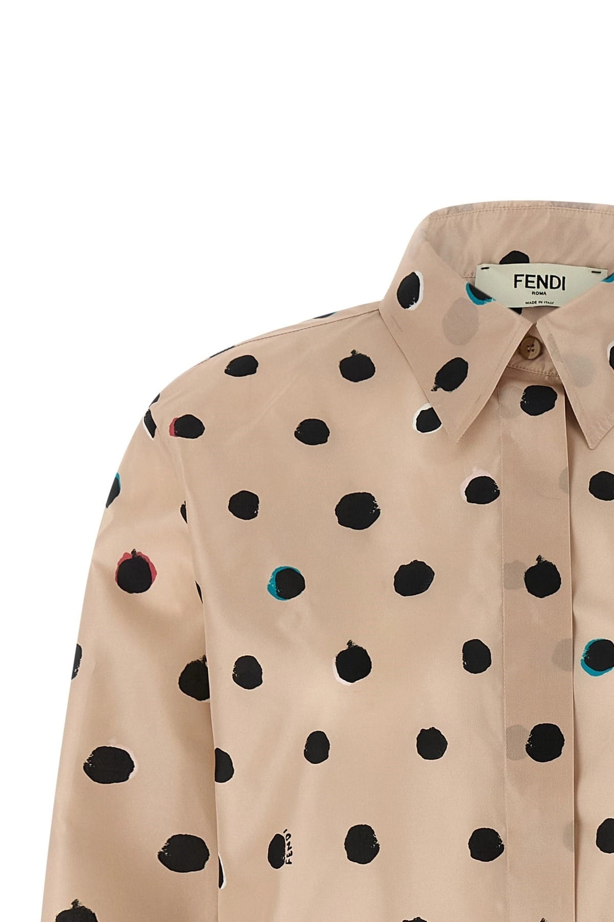 Fendi Fendi Falena Dots Shirt