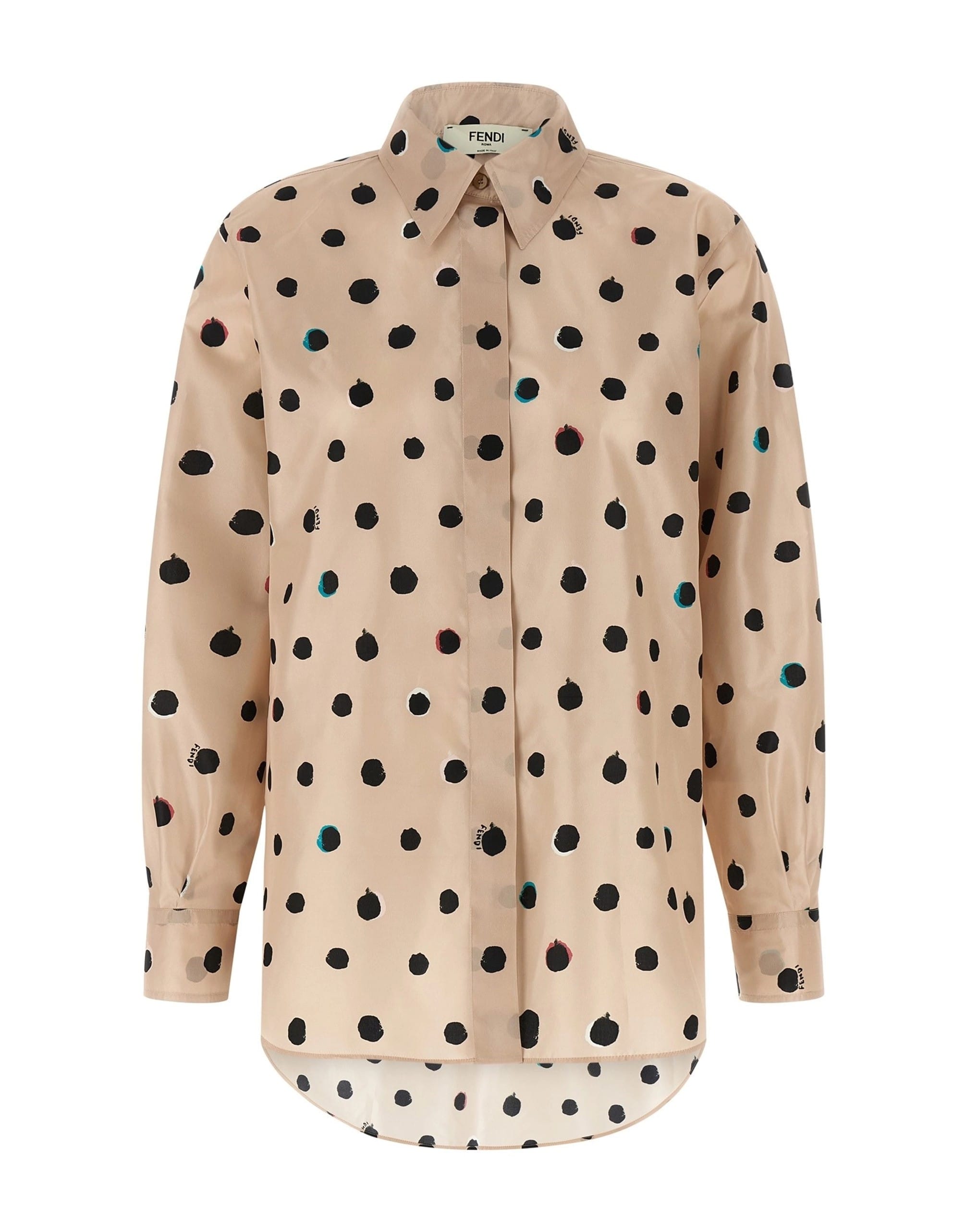 Fendi Fendi Falena Dots Shirt