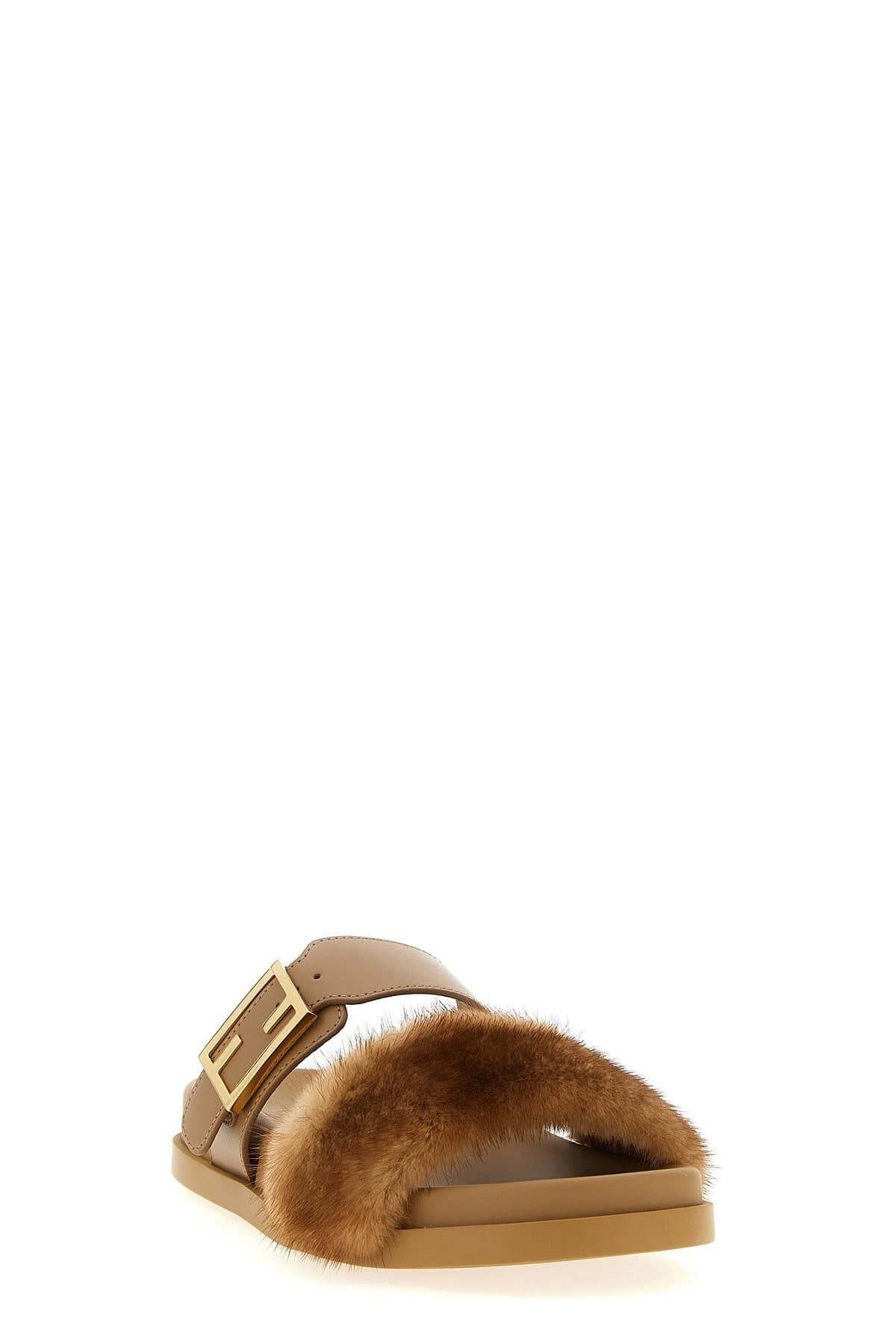 Fendi Feel Leather Slides - alternate view