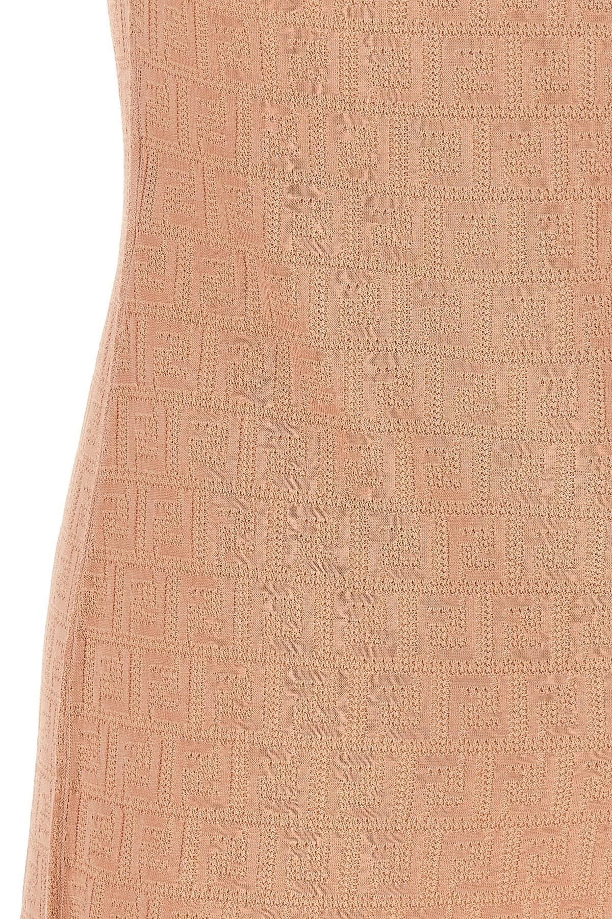 Fendi Fendi FF Cotton Mini Dress