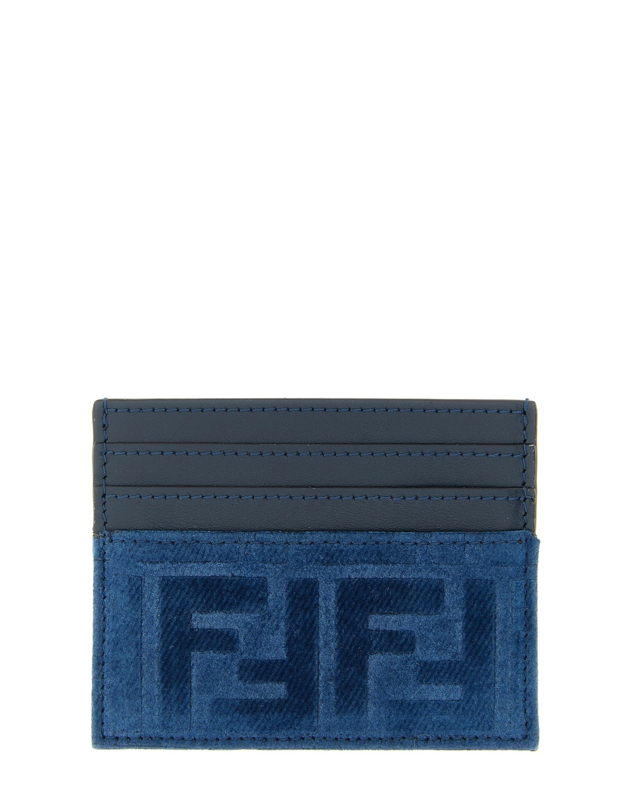 Fendi Fendi FF Denim Card Holder