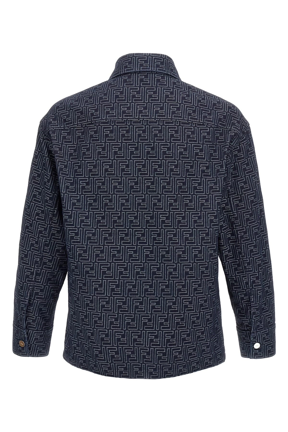 Fendi FF Denim Overshirt - alternate view