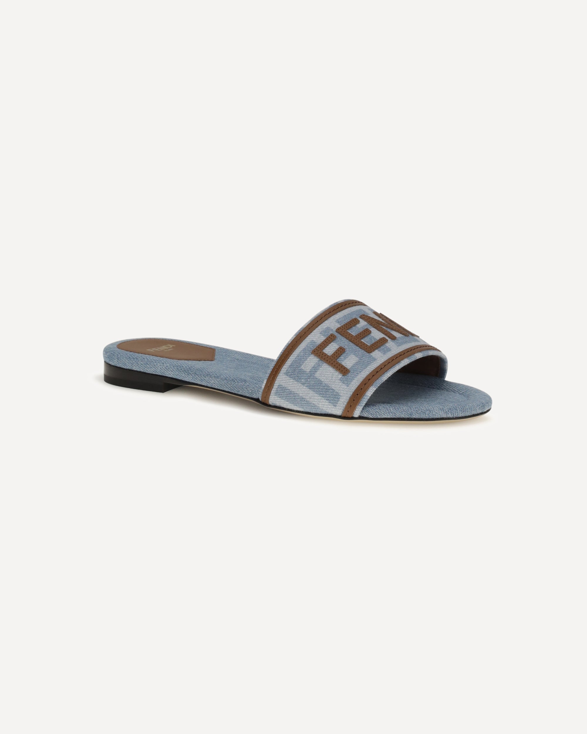 Fendi Ff Denim Sandals - alternate view
