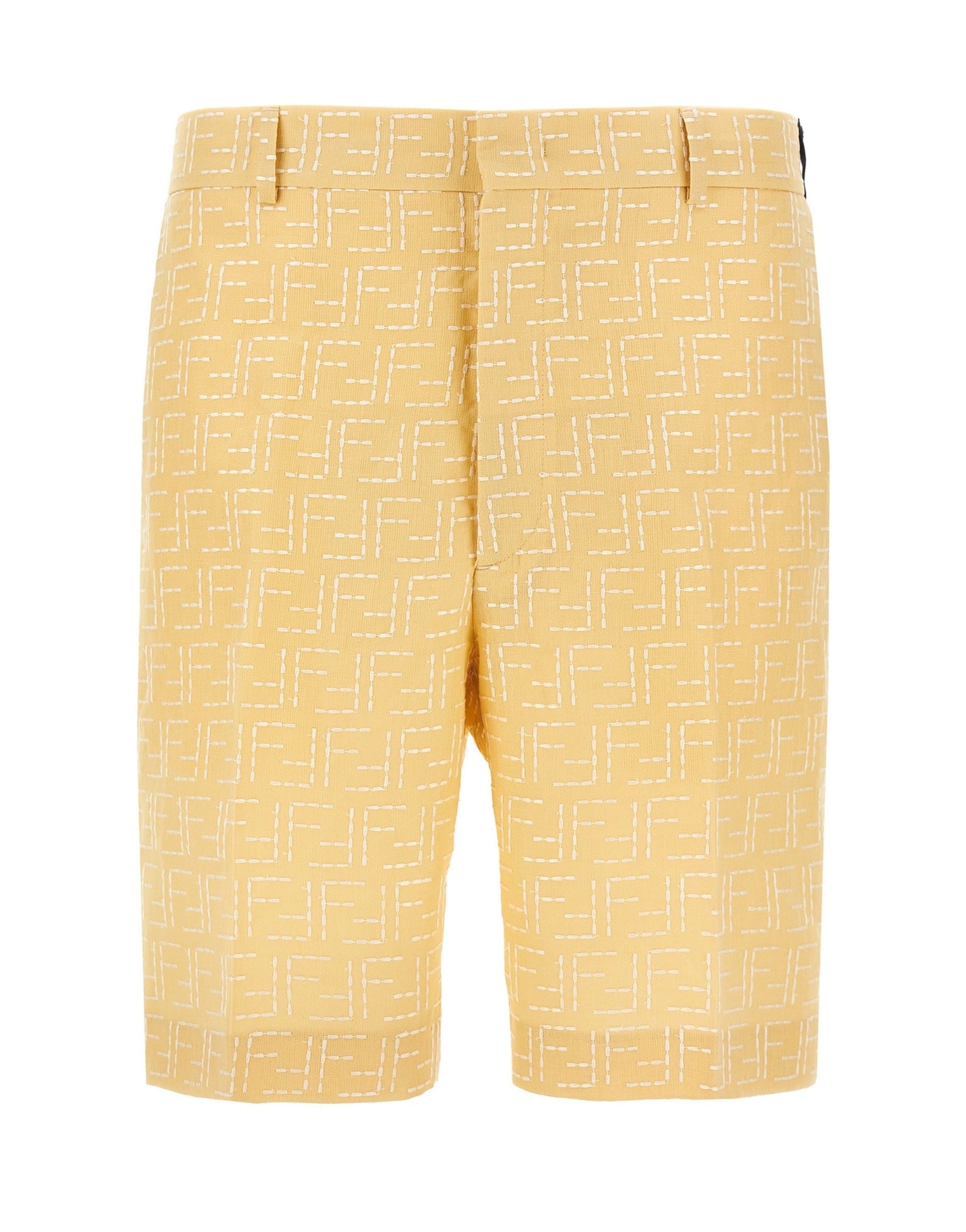 Fendi Fendi FF Jacquard Bermuda Shorts