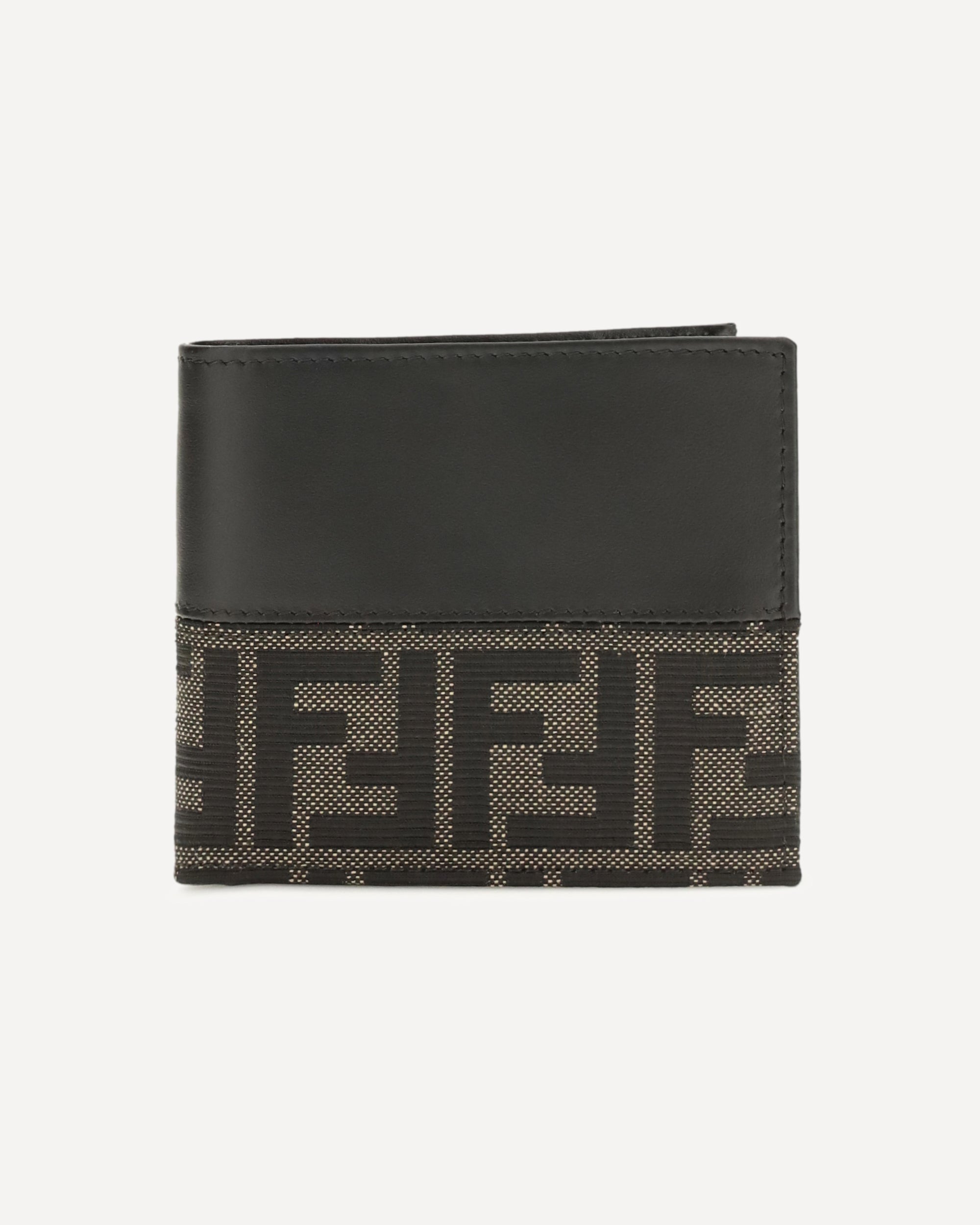 Fendi FF Jacquard Bifold Wallet