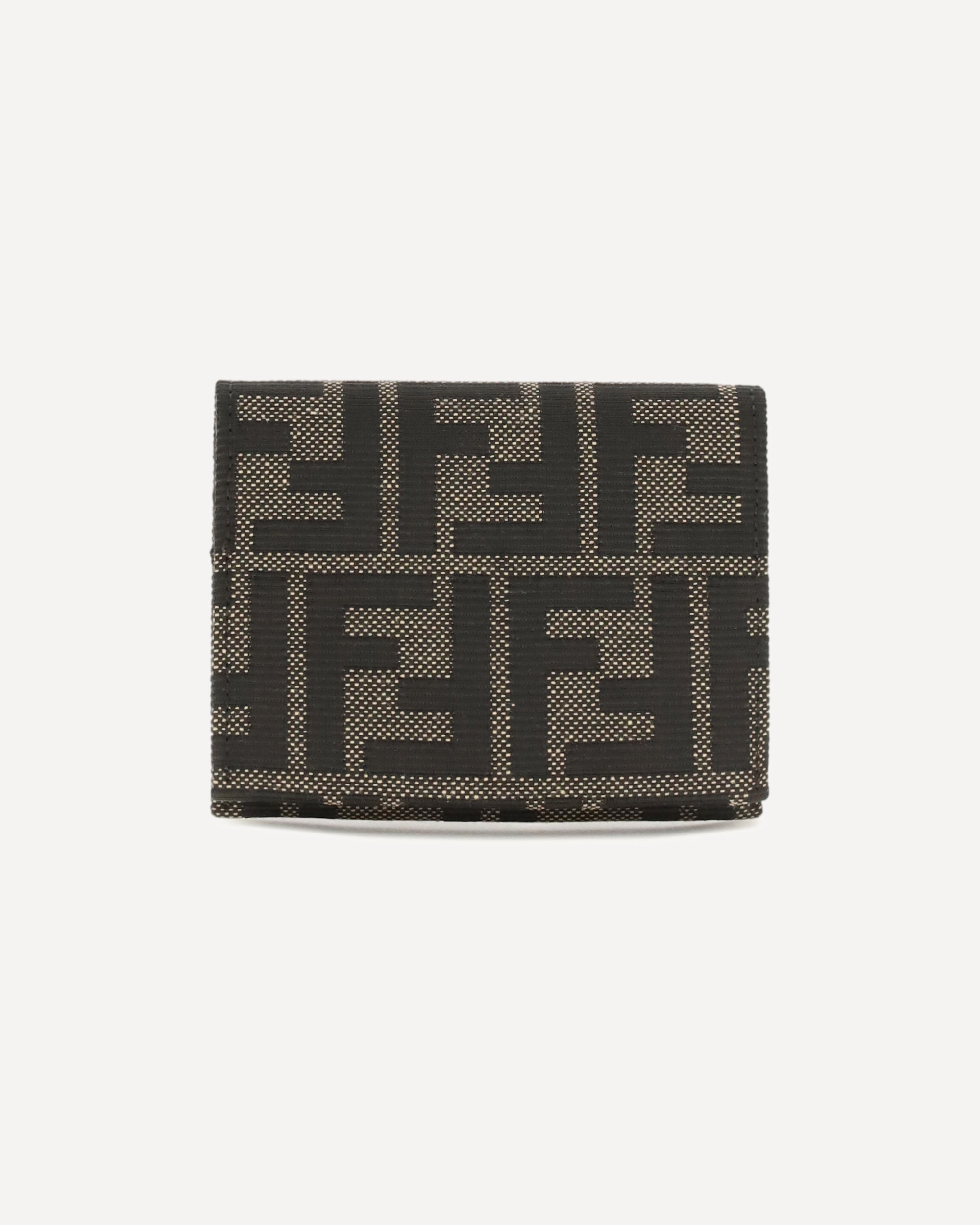 Fendi FF Jacquard Card Holder