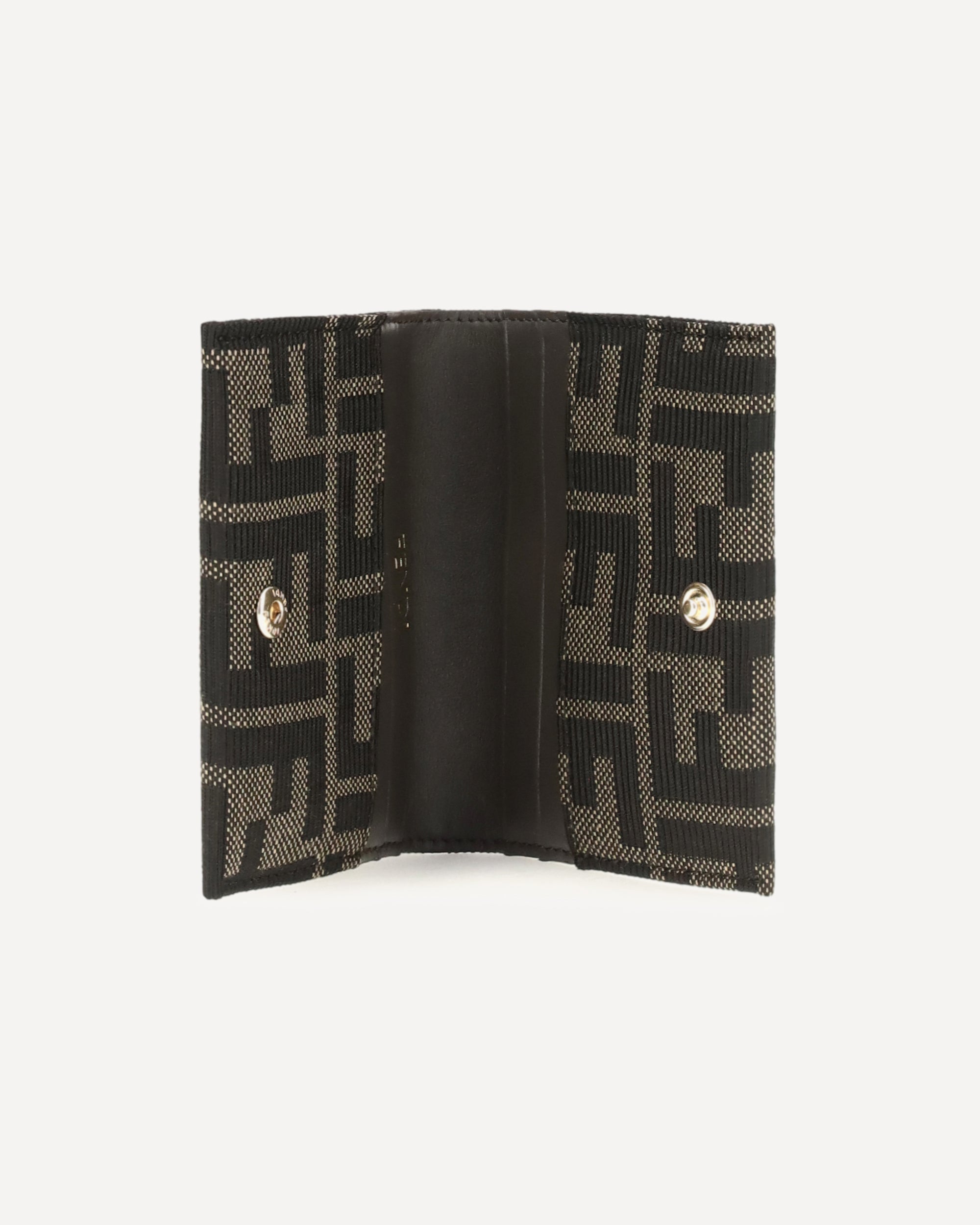 Fendi FF Jacquard Card Holder