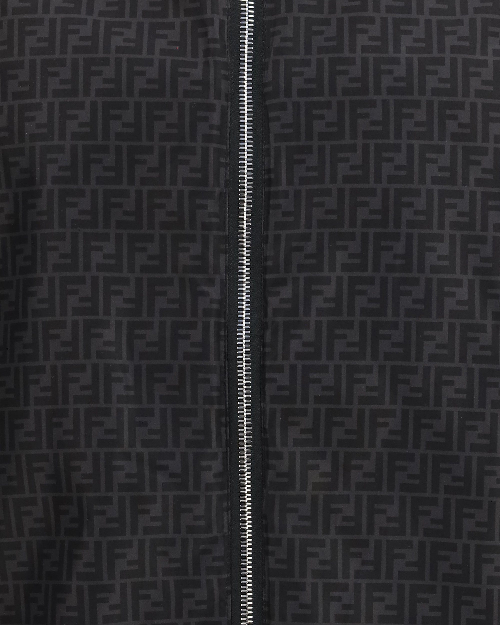 Fendi Ff Jacquard Zipped Reversible Windbreaker