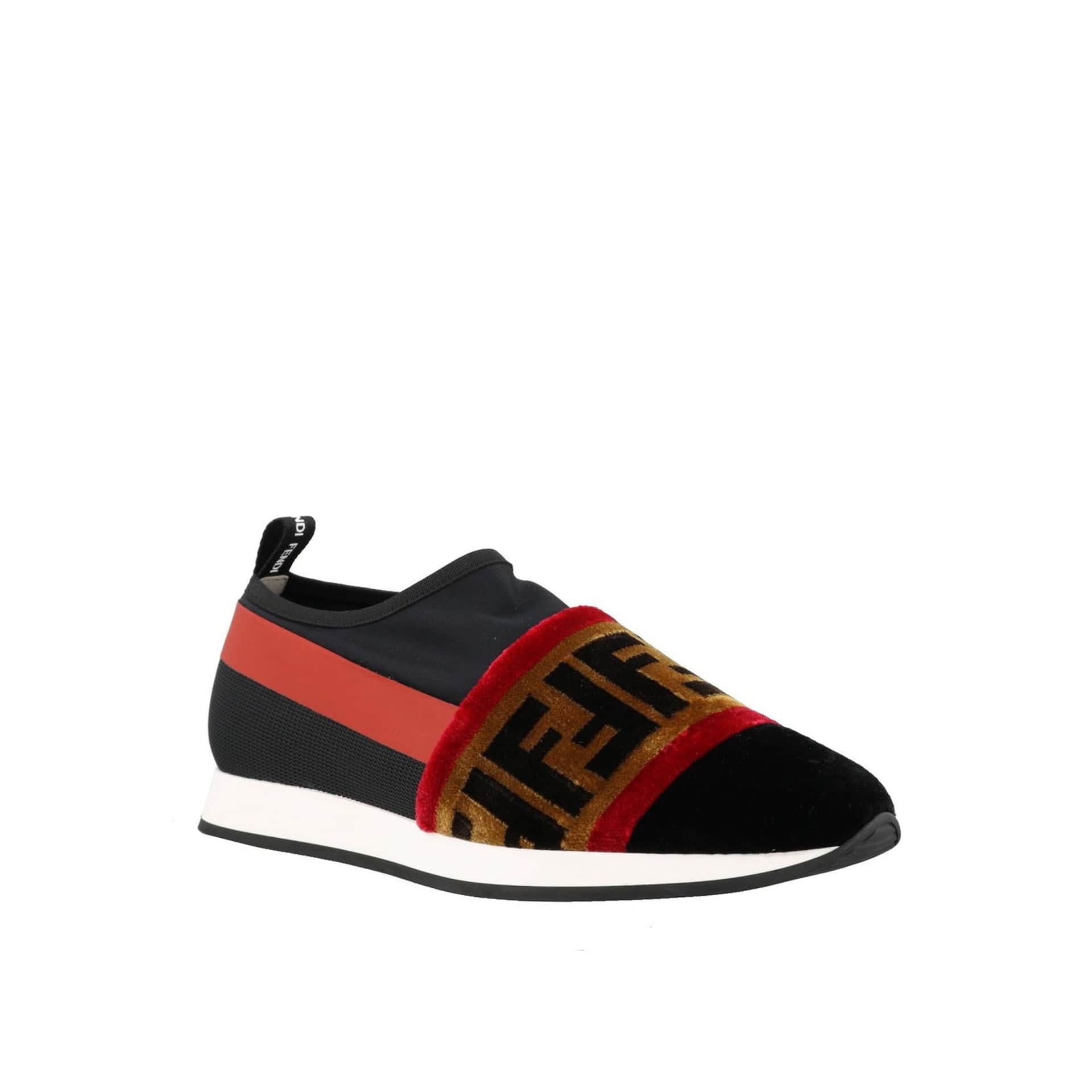 Fendi Ff Logo Sneakers