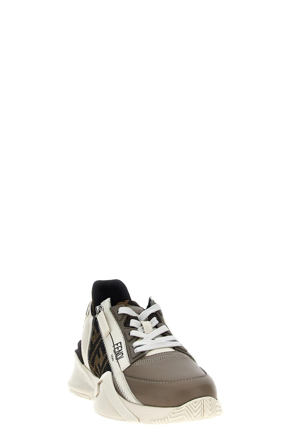 Fendi Fendi Flow Leather Sneakers