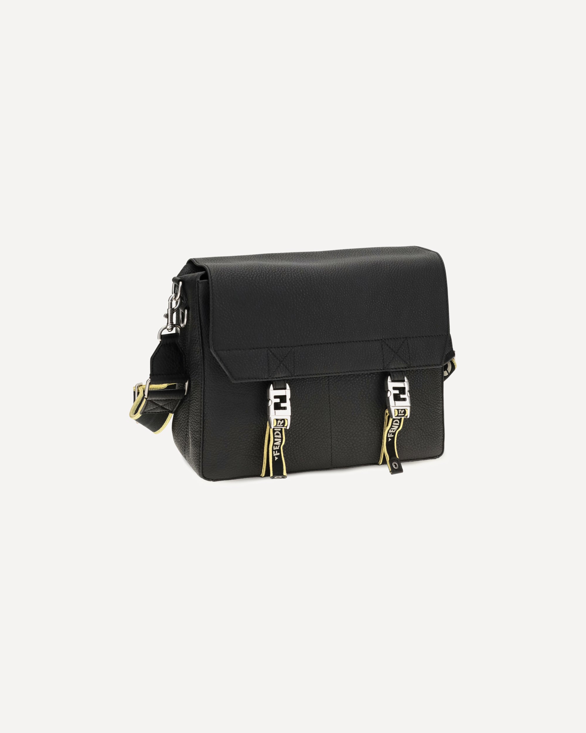 Fendi Flow Mess Medium Roman Leather Crossbody Bag - alternate view