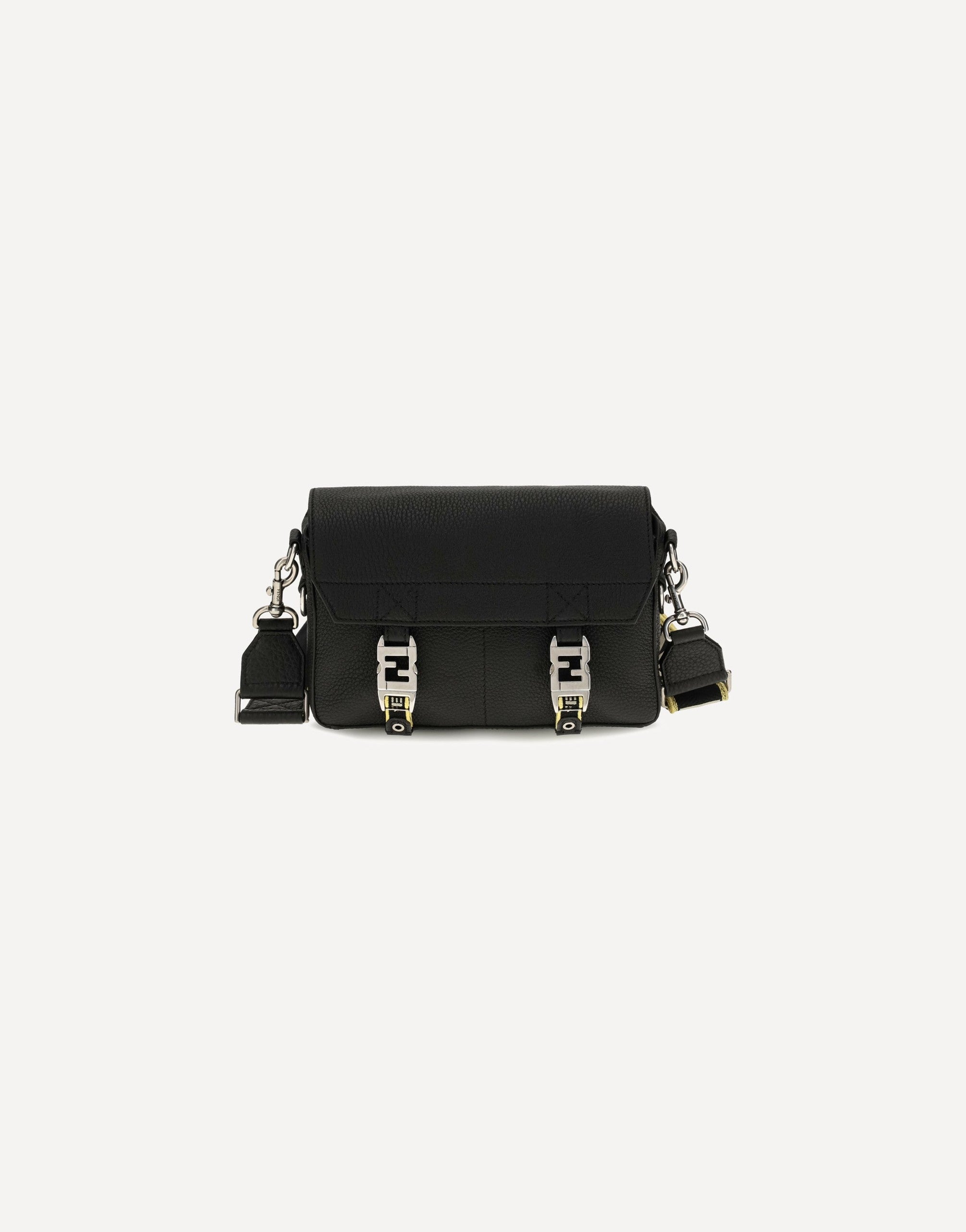 Fendi Flow Romano Leather Crossbody Bag