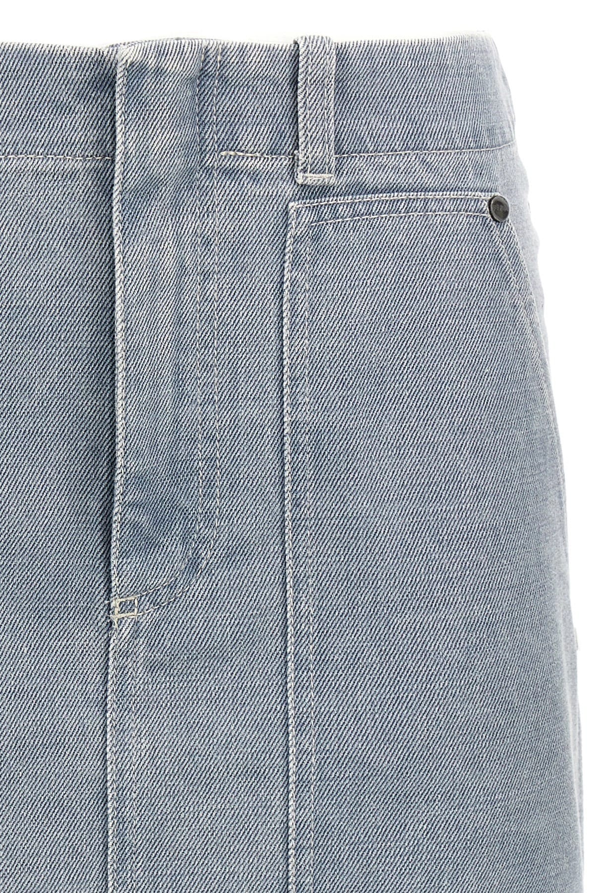 Fendi Fendi Go-To Embossed Mini Skirt