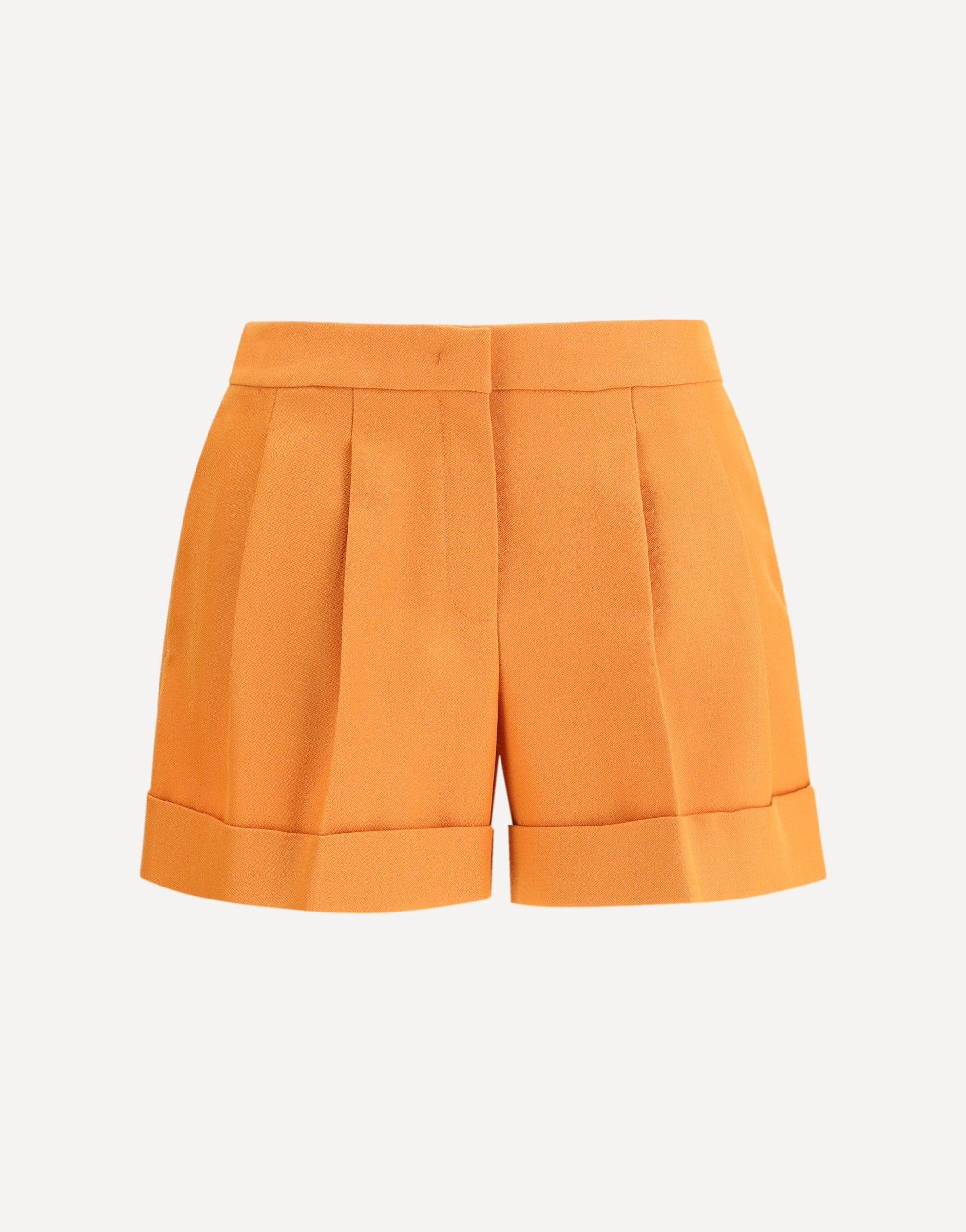 Fendi Grain De Poudre Wool Shorts