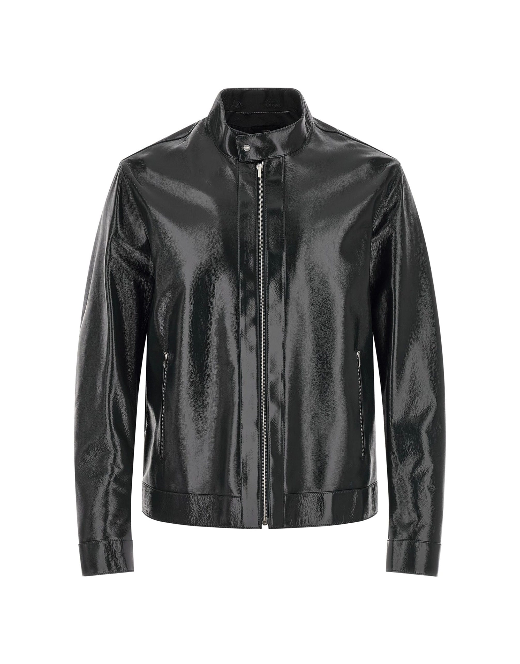 Fendi Fendi Lacquered Leather Blouson