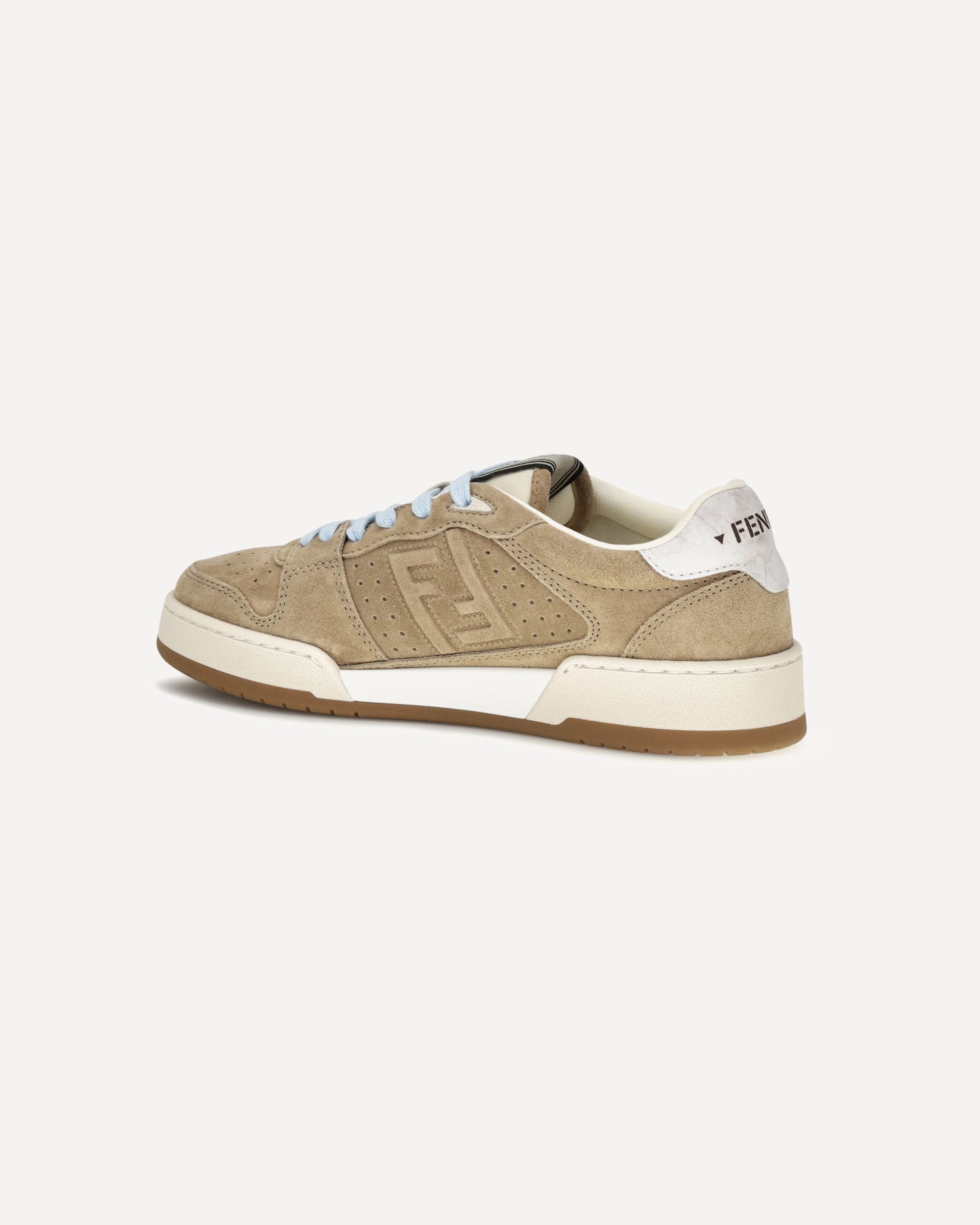 Fendi Match Suede Sneakers