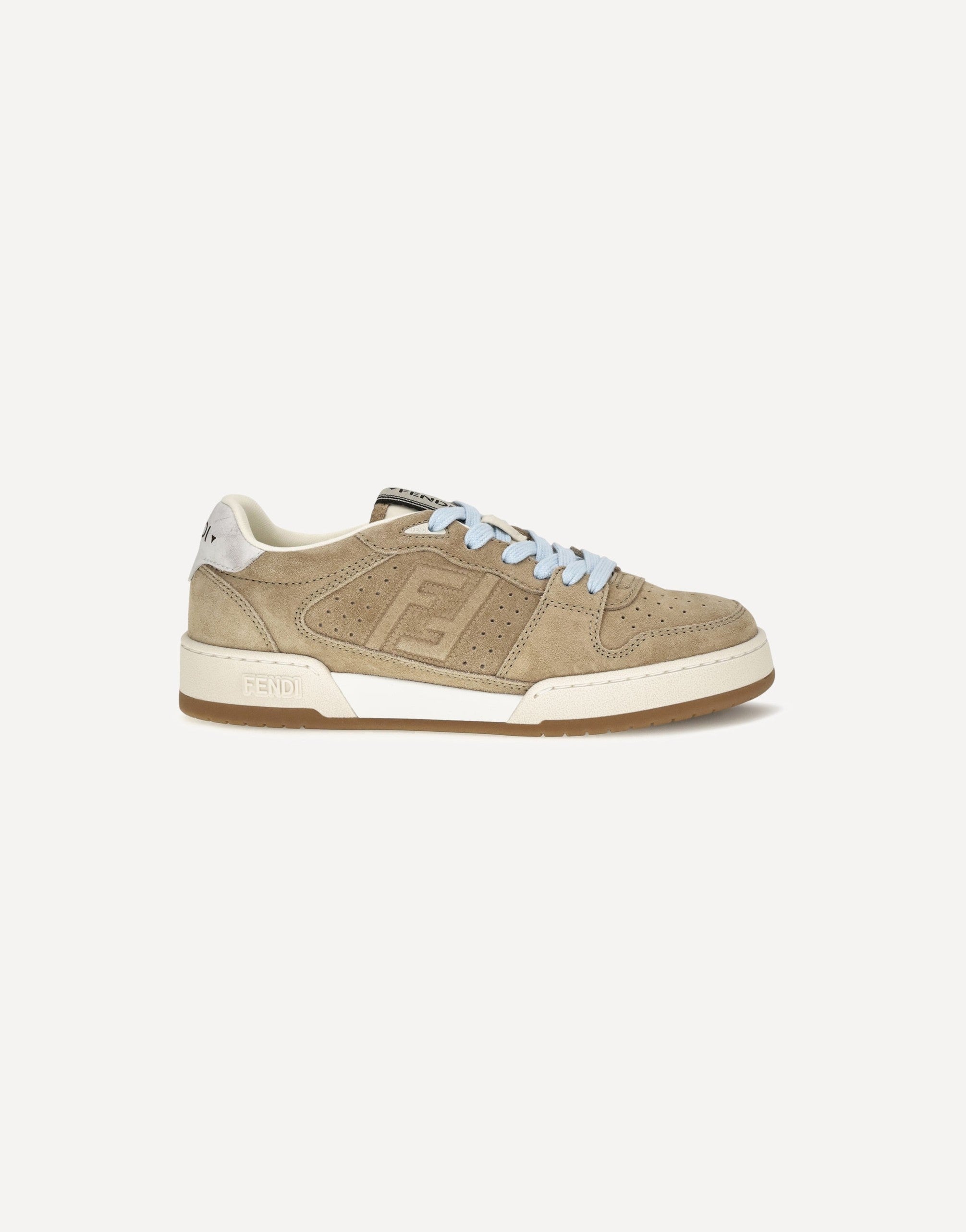 Fendi Match Suede Sneakers