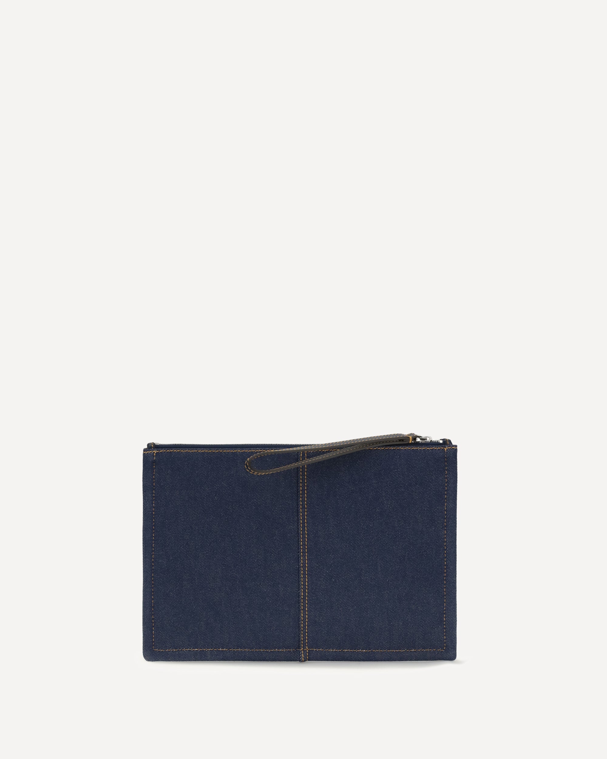 Fendi Medium Denim Pouch - alternate view