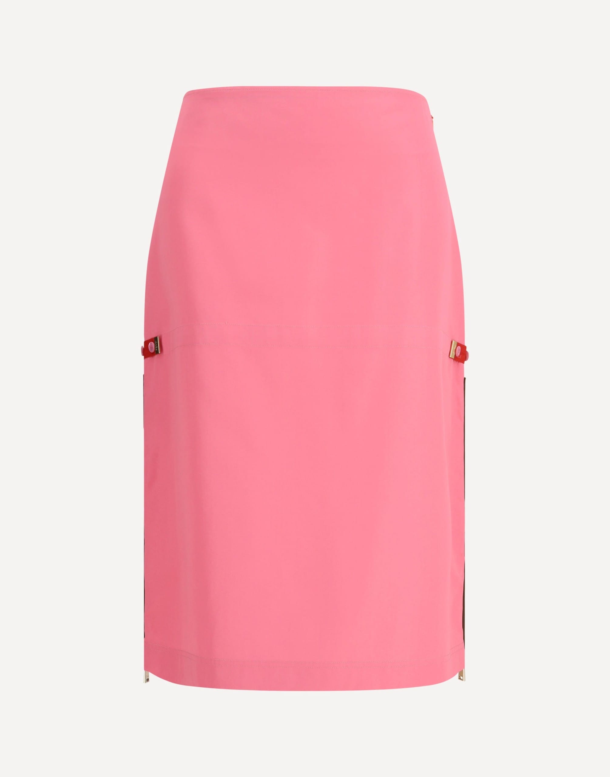 Fendi Midi Skirt With Zip Detailing